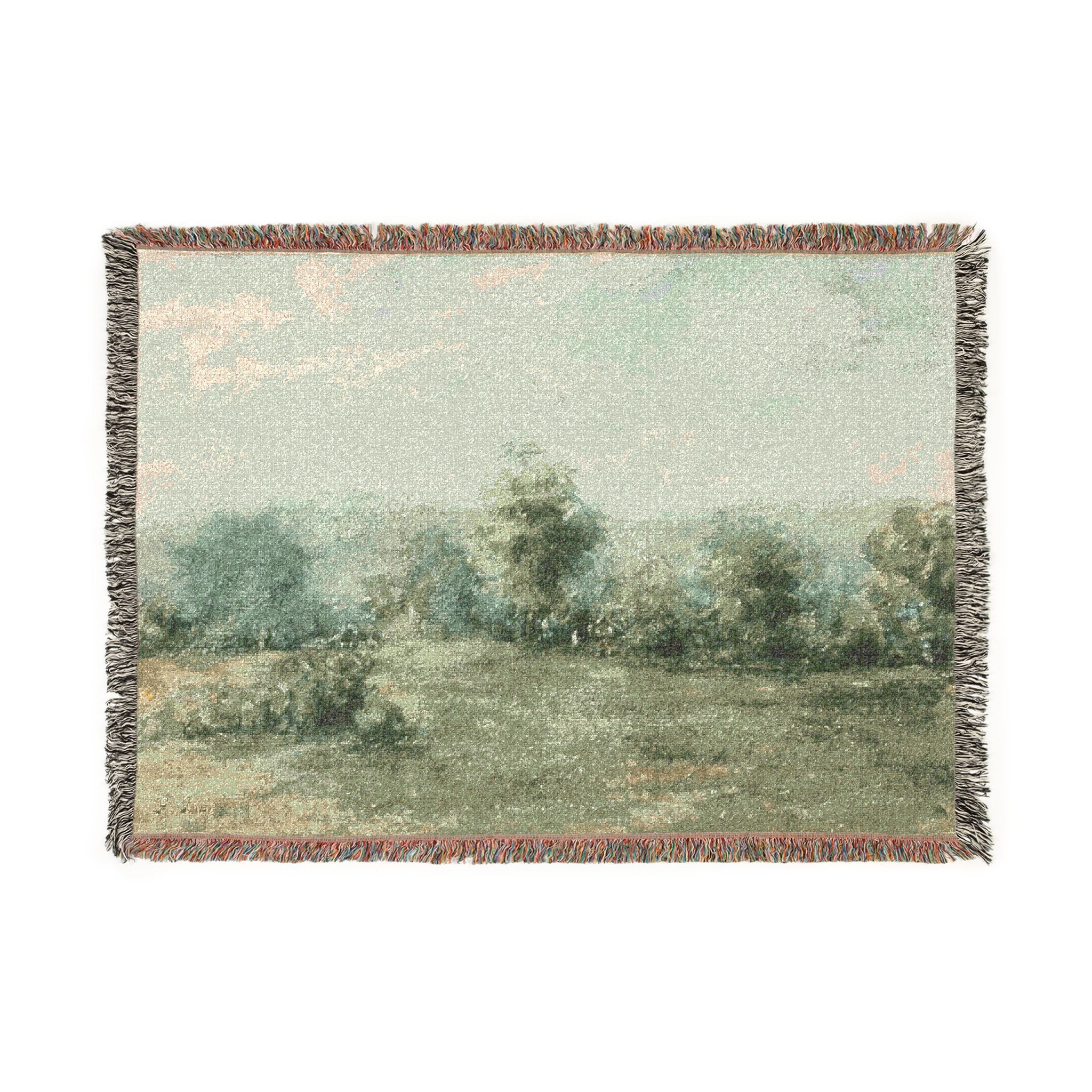 George Inness - Landscape | Woven Tapestry Blanket