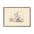 Francisco José de Goya y Lucientes - Against the Common Good, plate 71 from The Disasters of War | Woven Tapestry Blanket