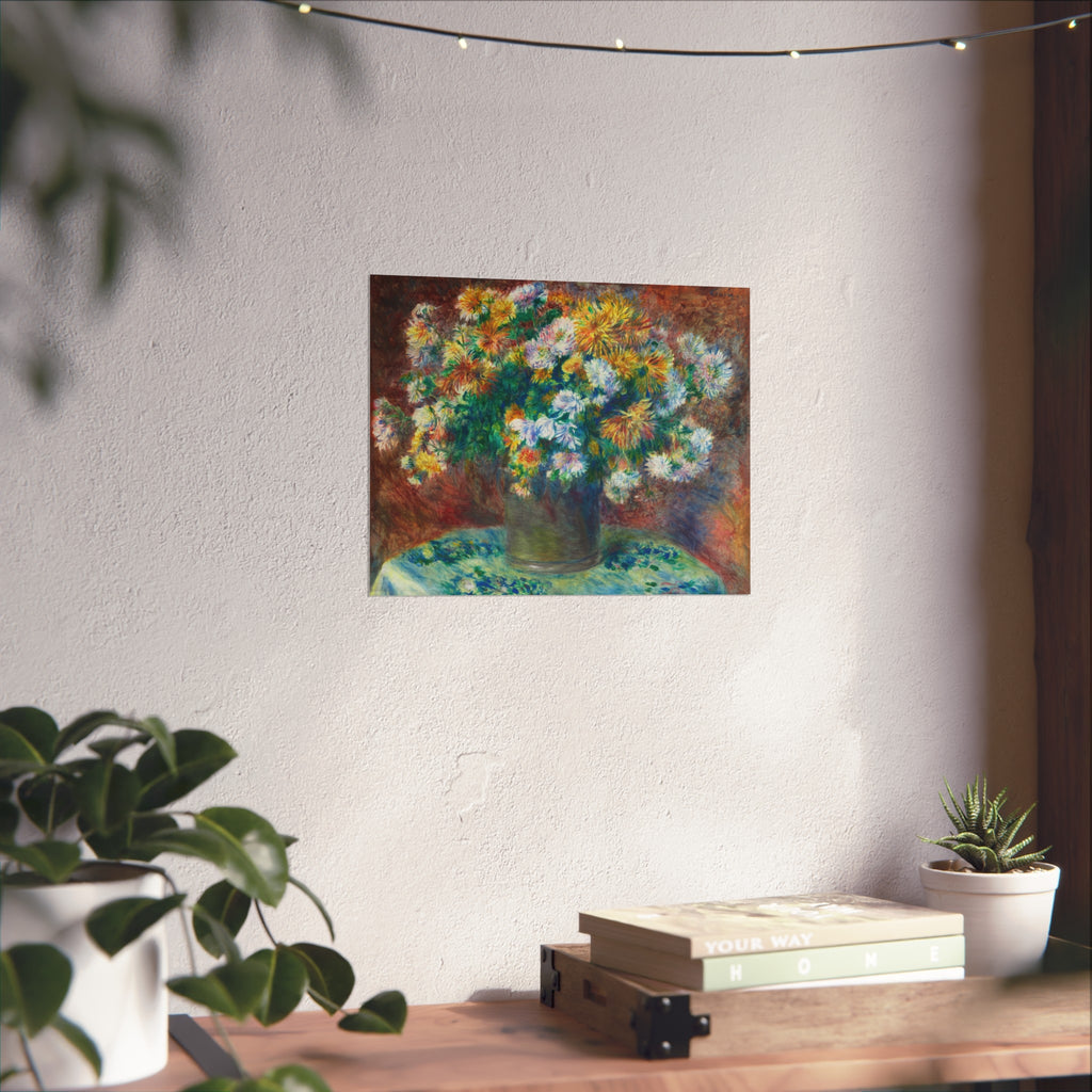 Pierre-Auguste Renoir - Chrysanthemums | Fine Art Poster