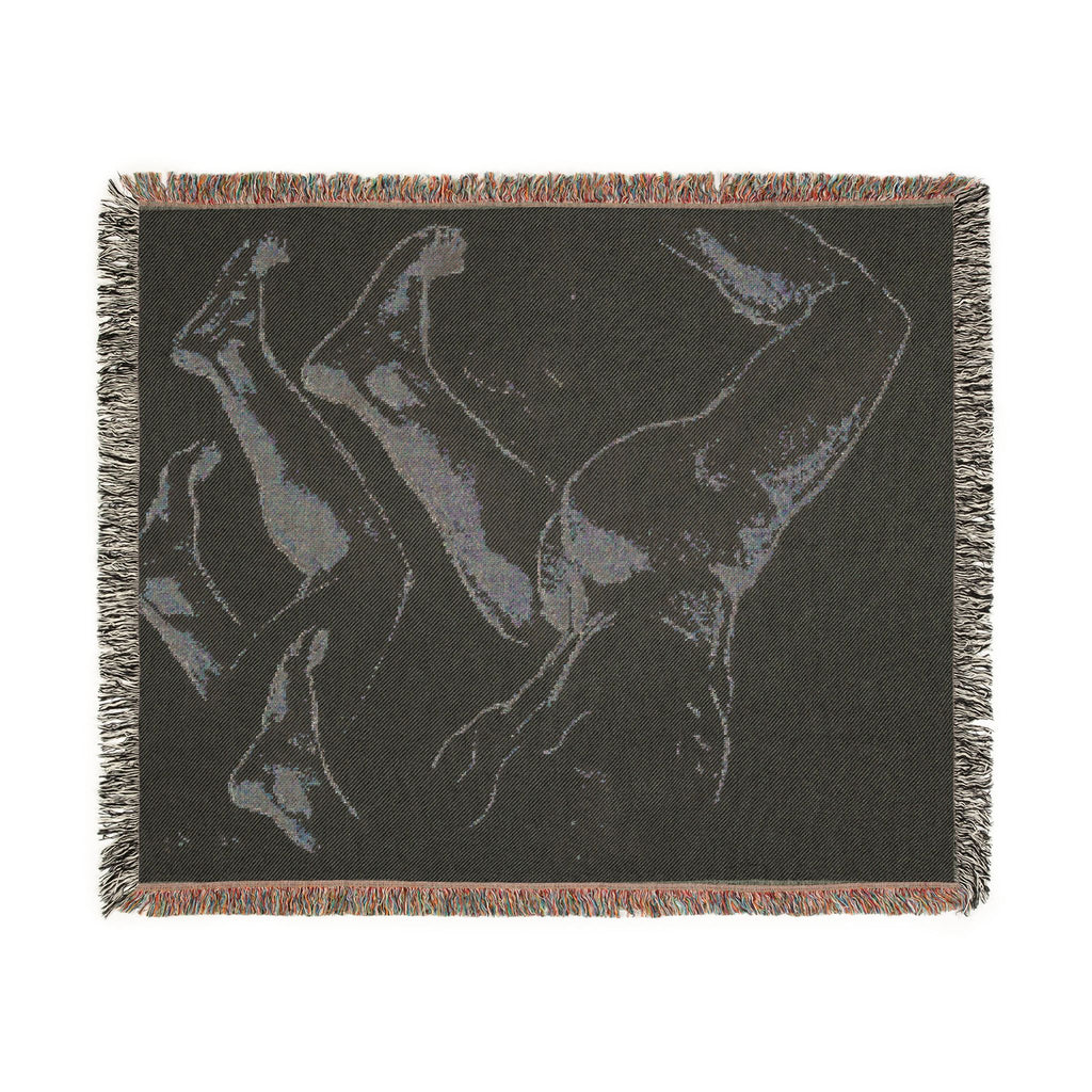 John Singer Sargent - Sketches of Legs and Feet | Woven Tapestry Blanket