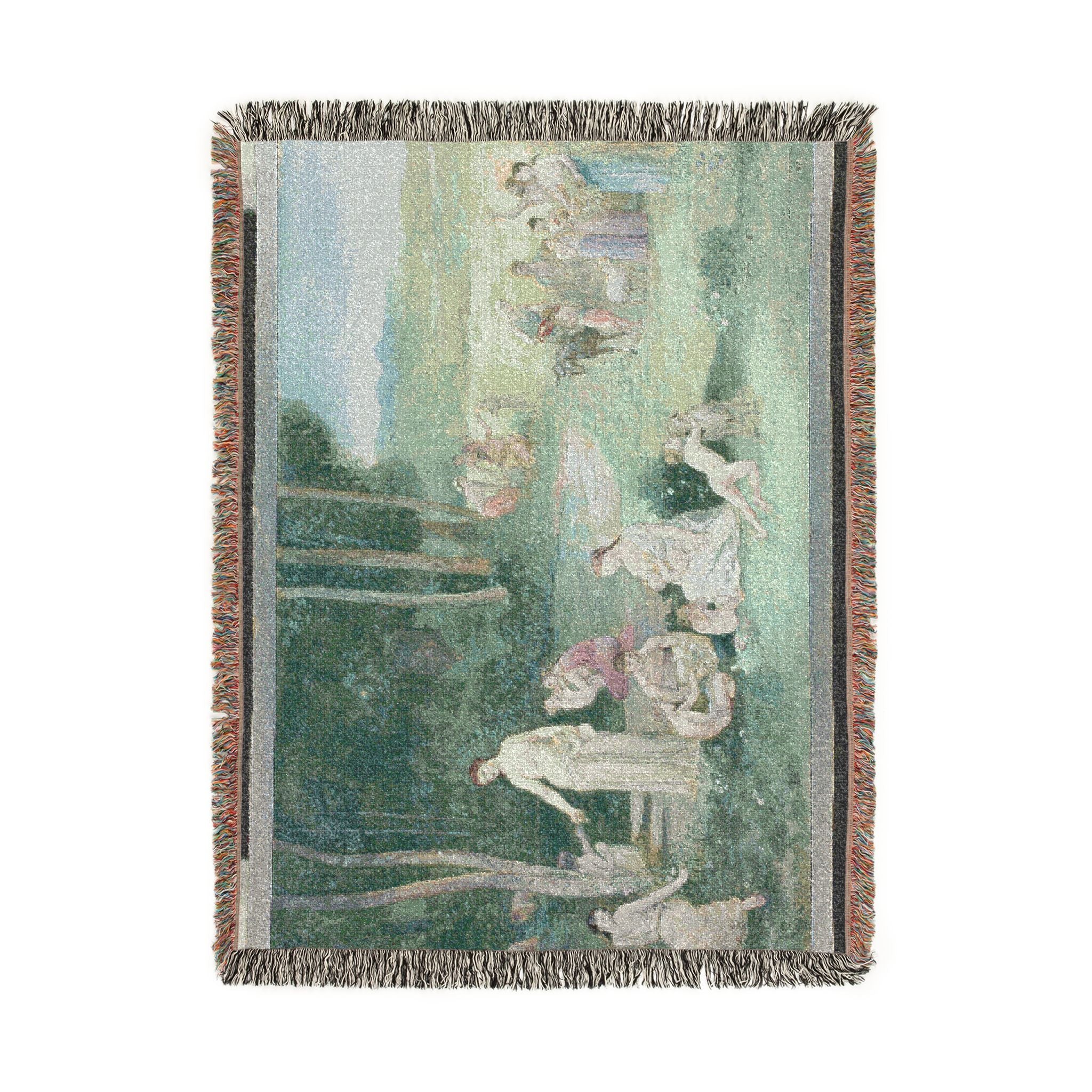 Pierre Puvis de Chavannes - Summer | Woven Tapestry Blanket
