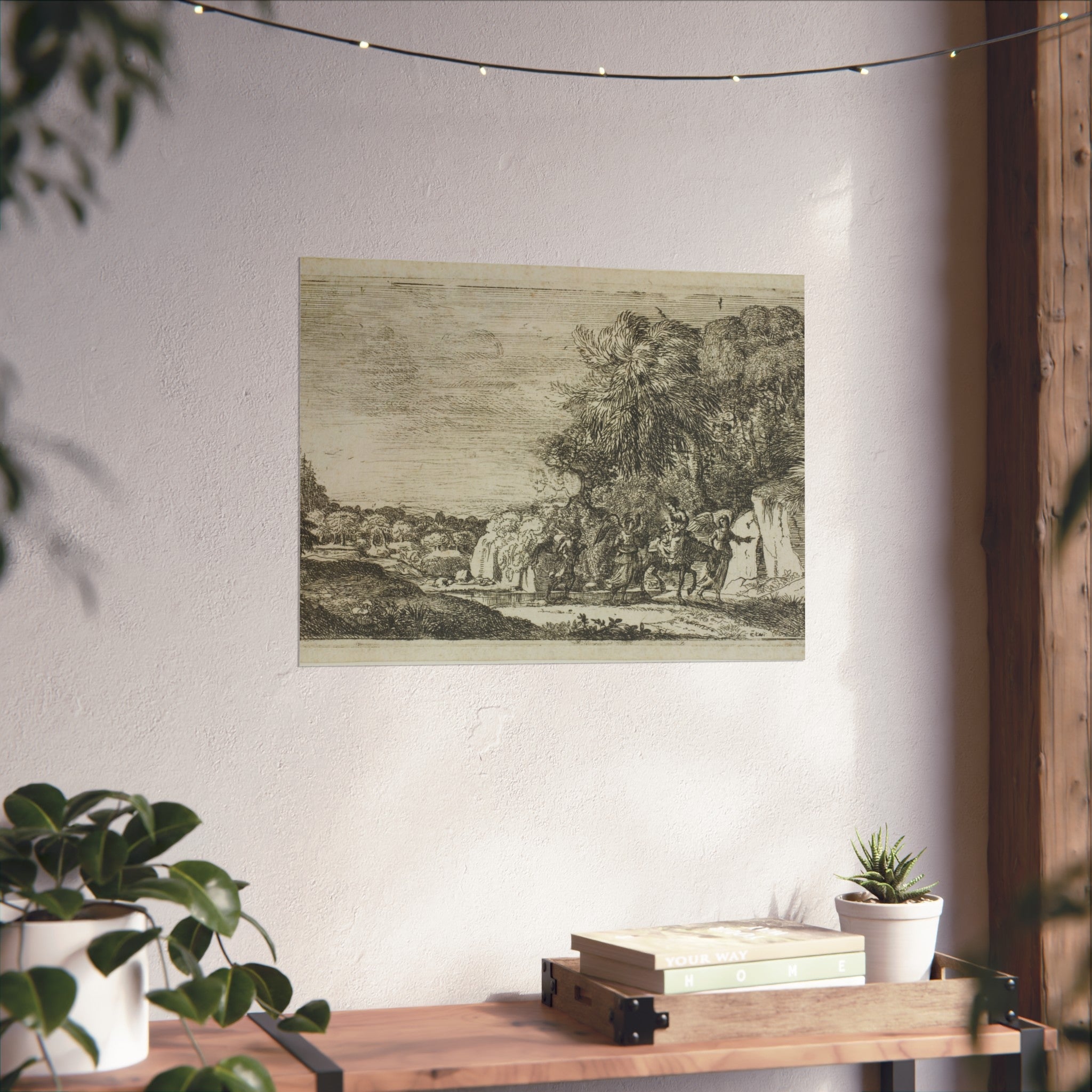 Claude Lorrain - The Flight into Egypt | Fine Art Poster