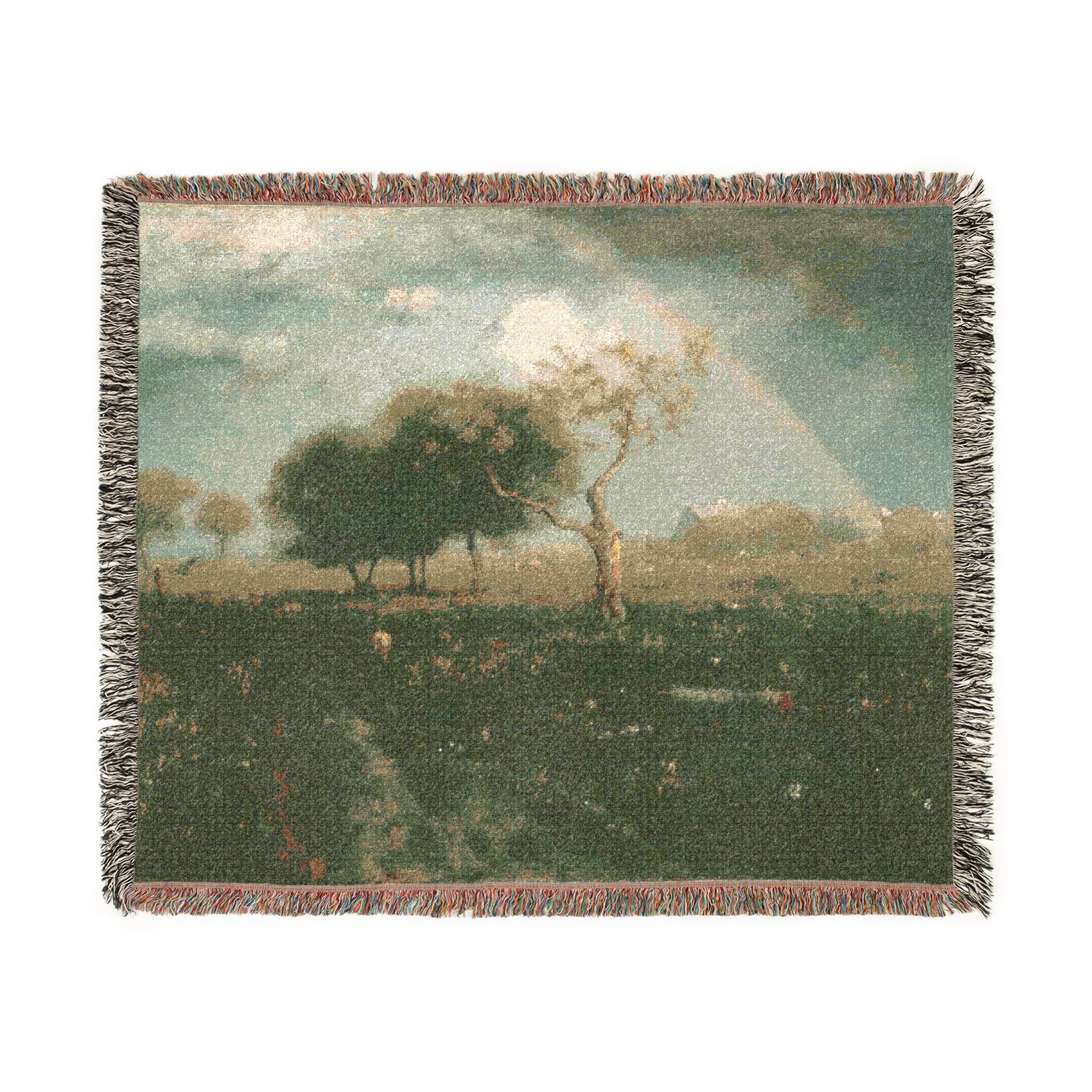 After a Summer Shower George Inness Tapestry Blanket