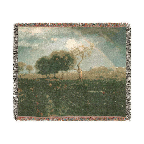 After a Summer Shower George Inness Tapestry Blanket