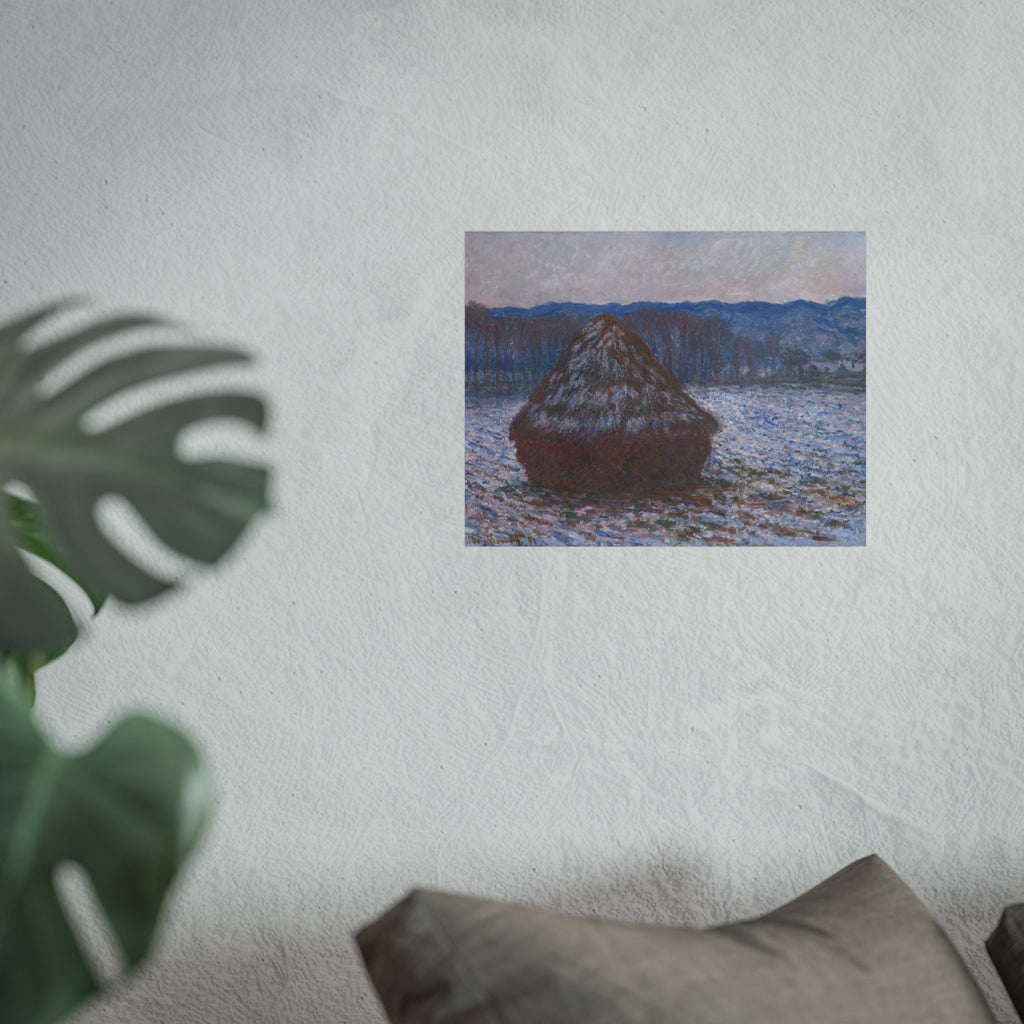 Claude Monet - Stack of Wheat | Fine Art Poster