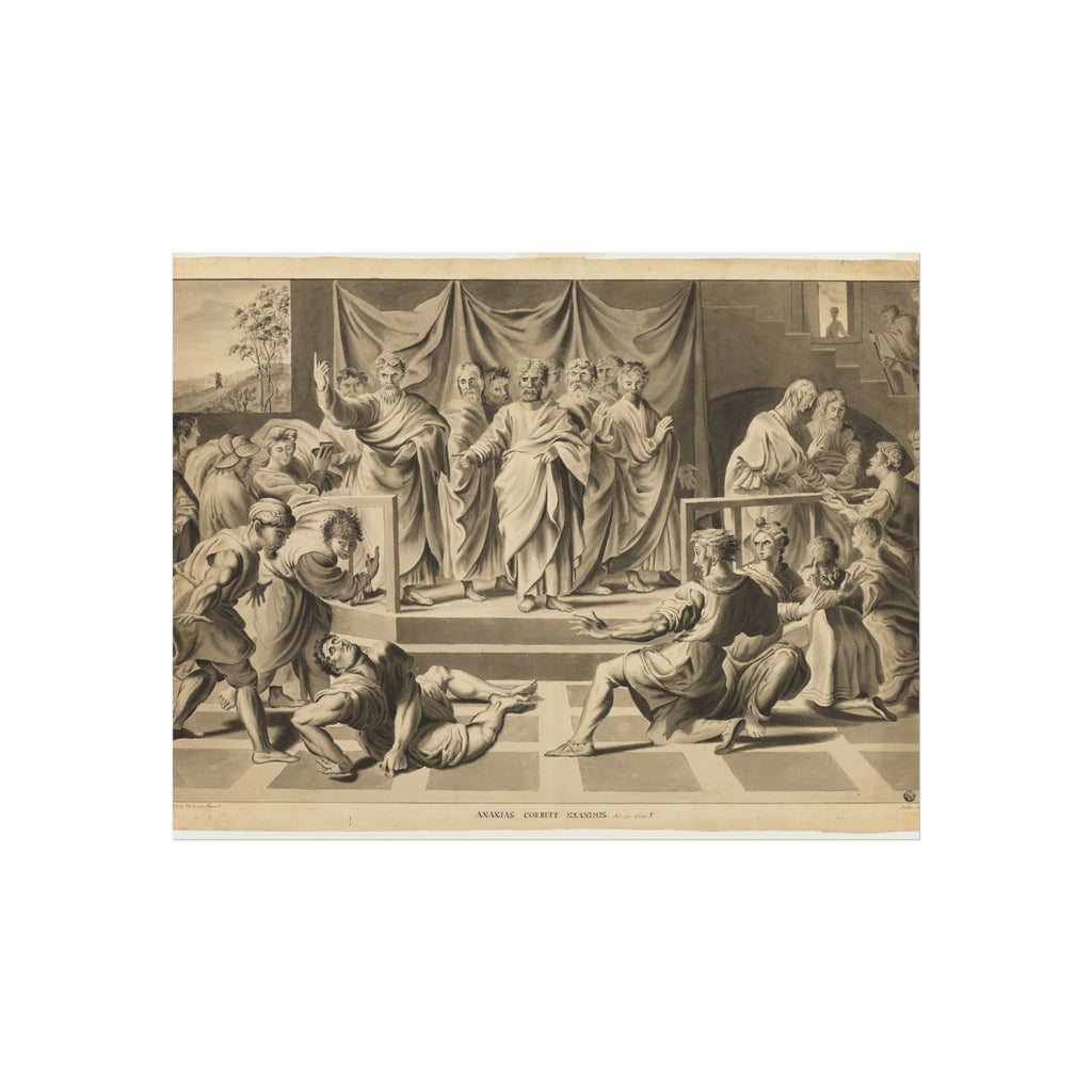 John Constable - Death of Ananias | Fine Art Poster