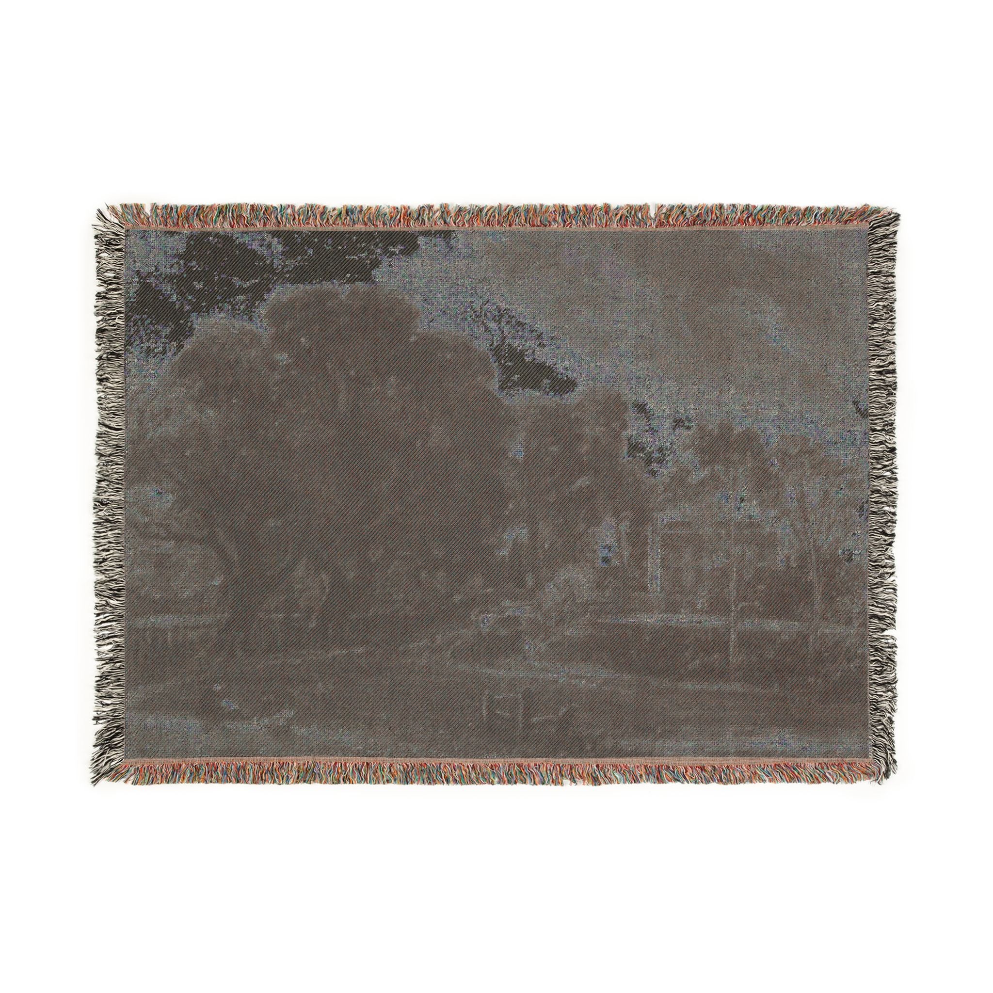 David Lucas - Frontispiece, to Mr. Constable's English Landscape, East Bergholt, Suffolk | Woven Tapestry Blanket