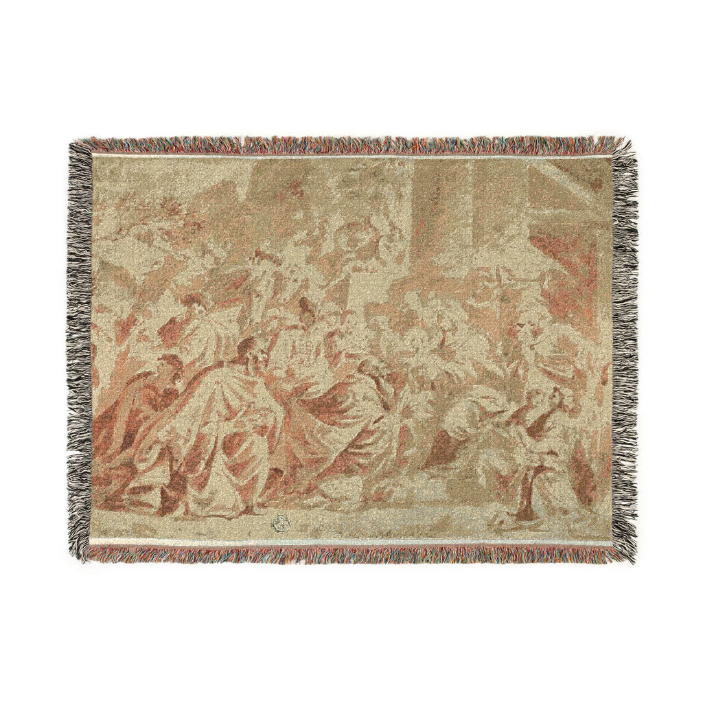 School of Peter Paul Rubens - Adoration of the Magi | Woven Tapestry Blanket