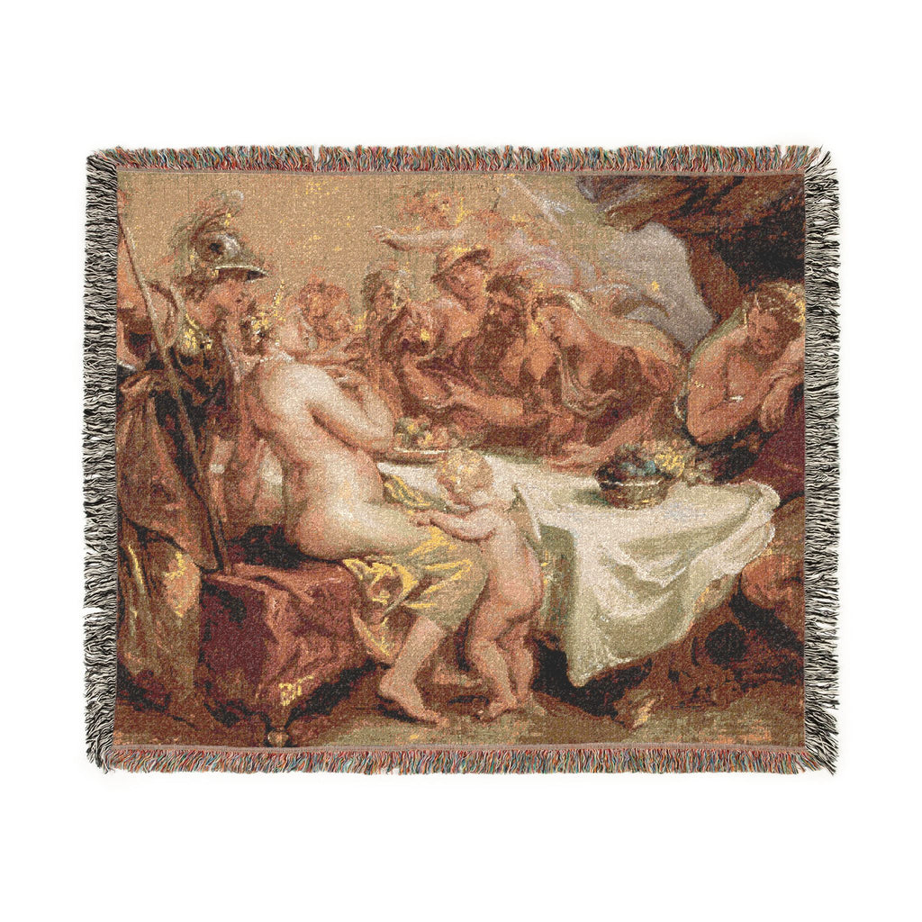 Peter Paul Rubens - The Wedding of Peleus and Thetis | Woven Tapestry Blanket
