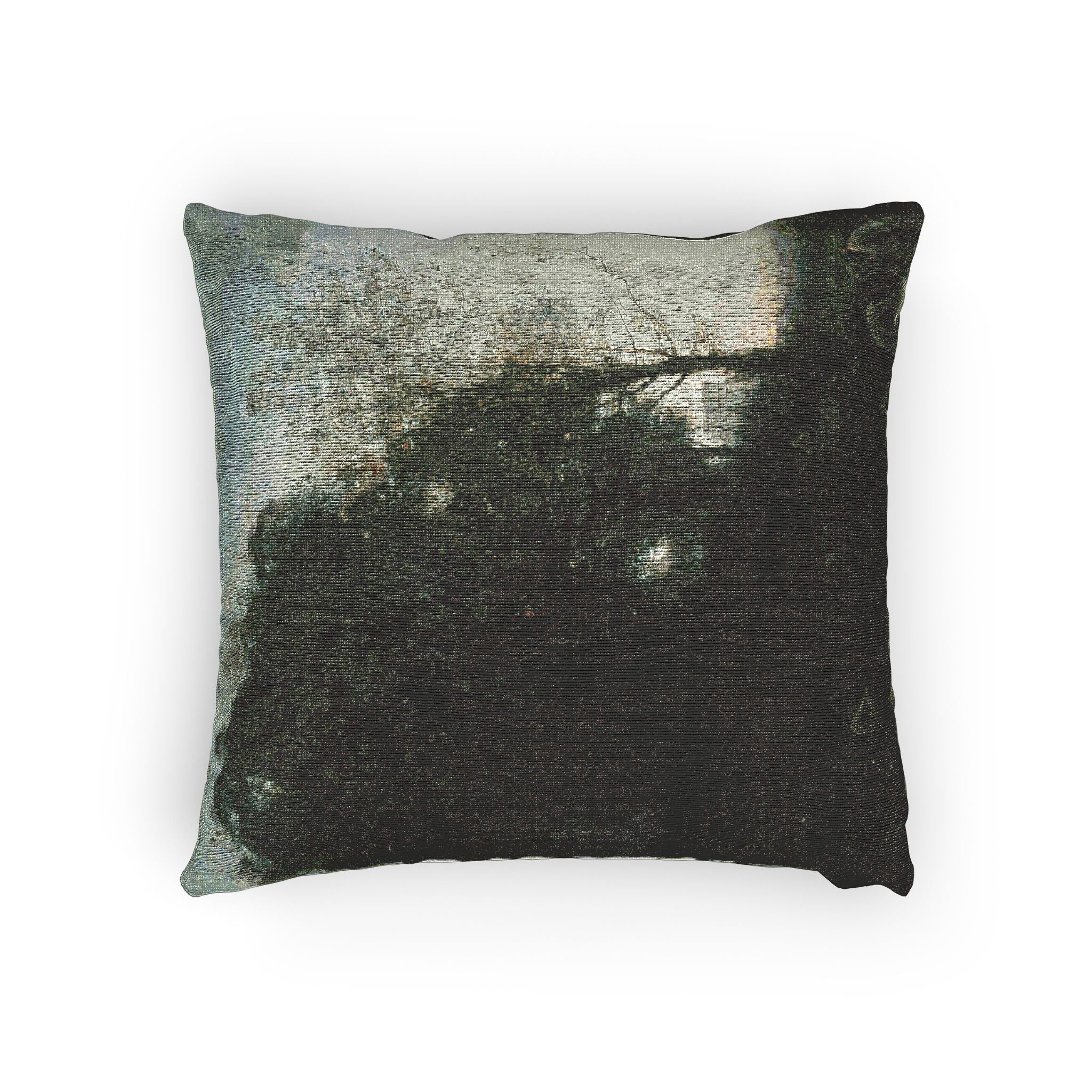 Jean Baptiste Camille Corot - Bathing Nymphs and Child | Woven Pillow