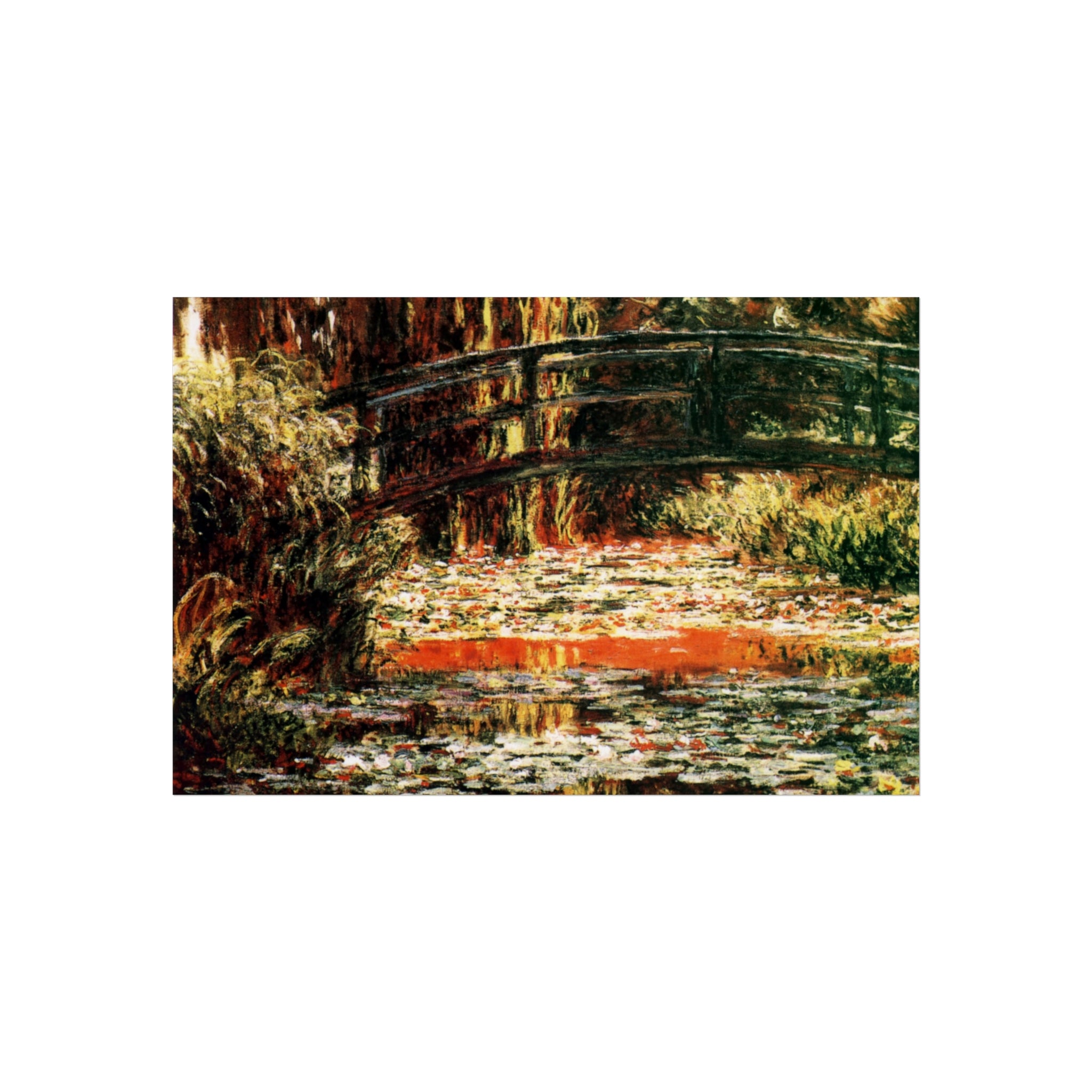 Claude Monet - Water Lily Pond | Fine Art Poster