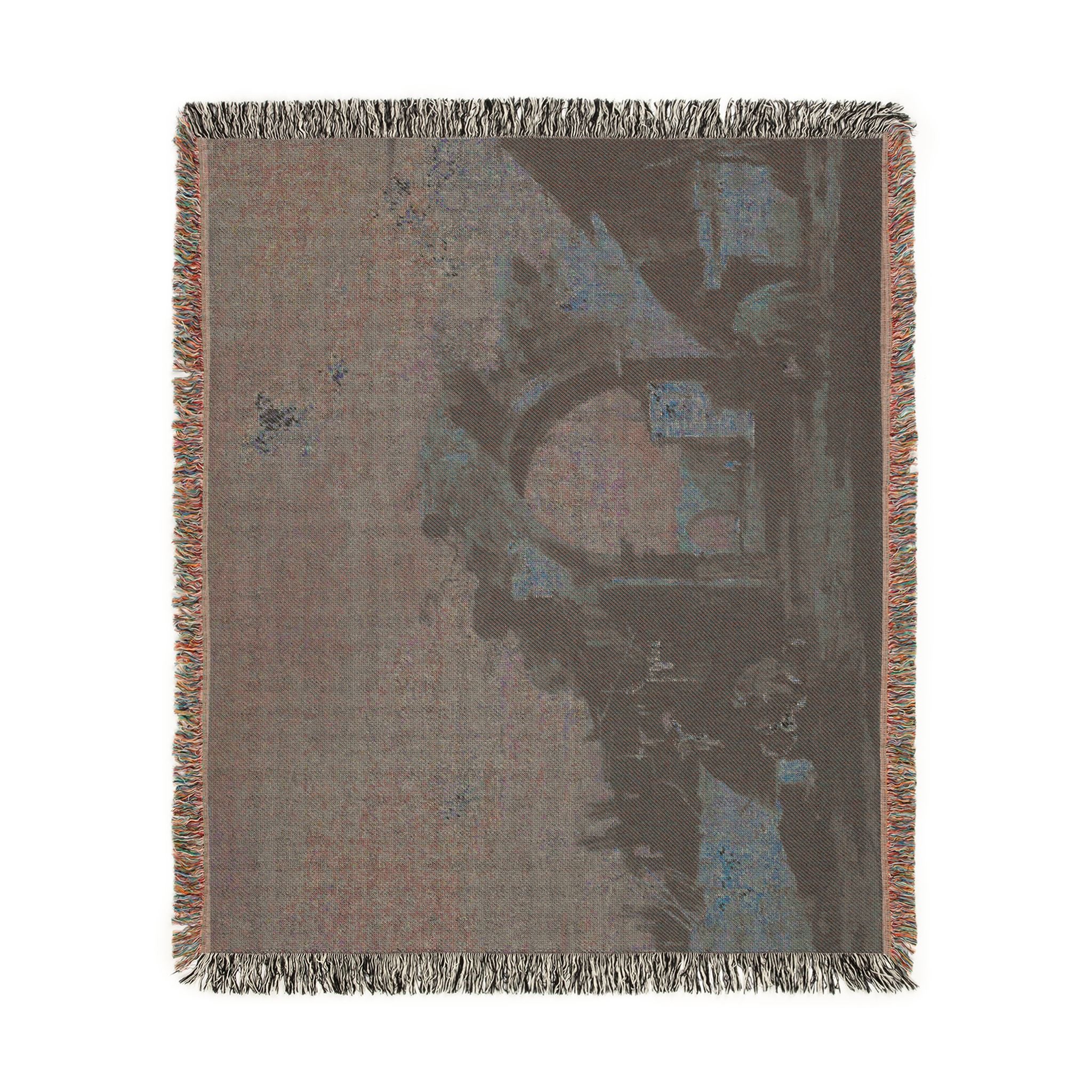 Francesco Guardi - Ruined Archway | Woven Tapestry Blanket