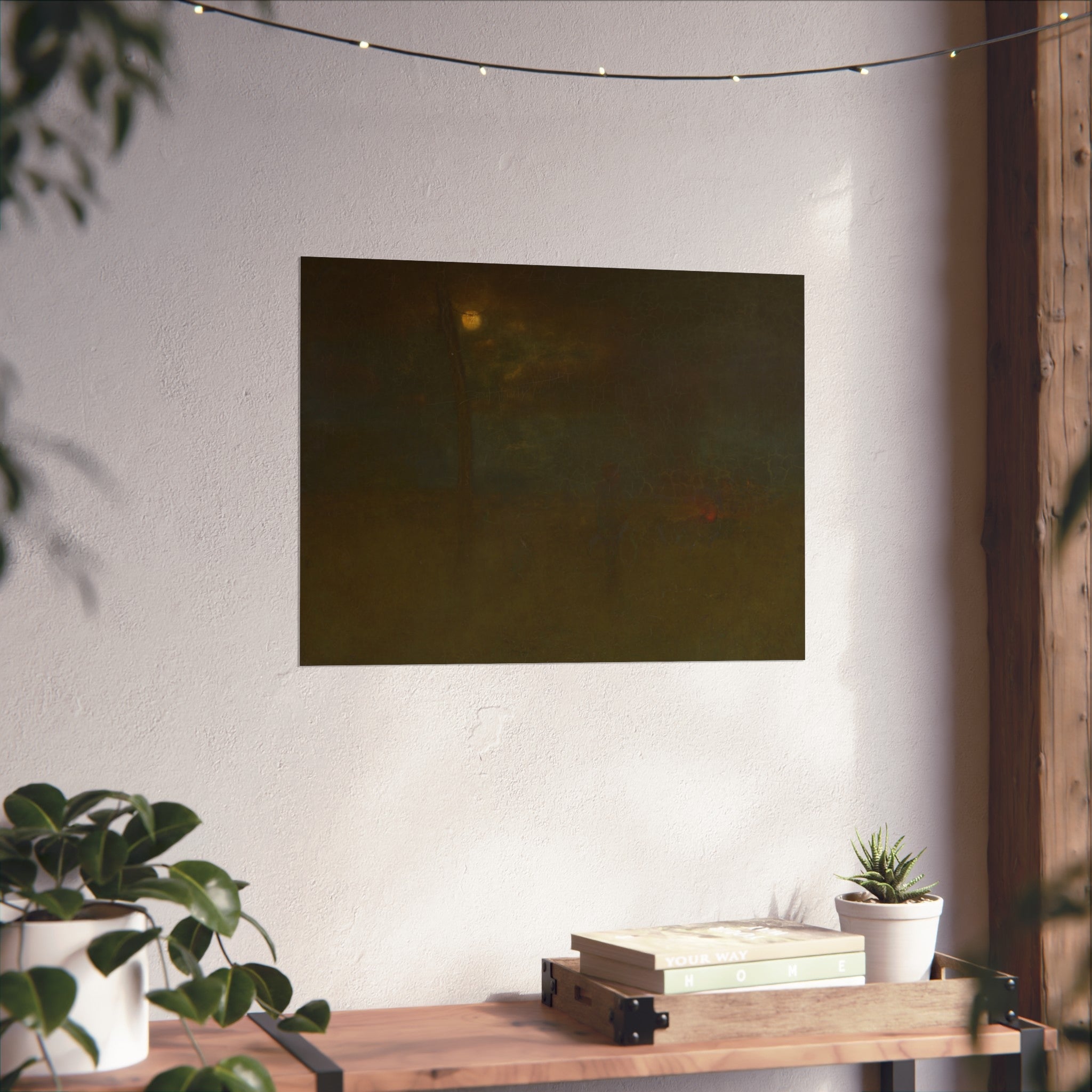 George Inness - The Moon at Night | Fine Art Poster