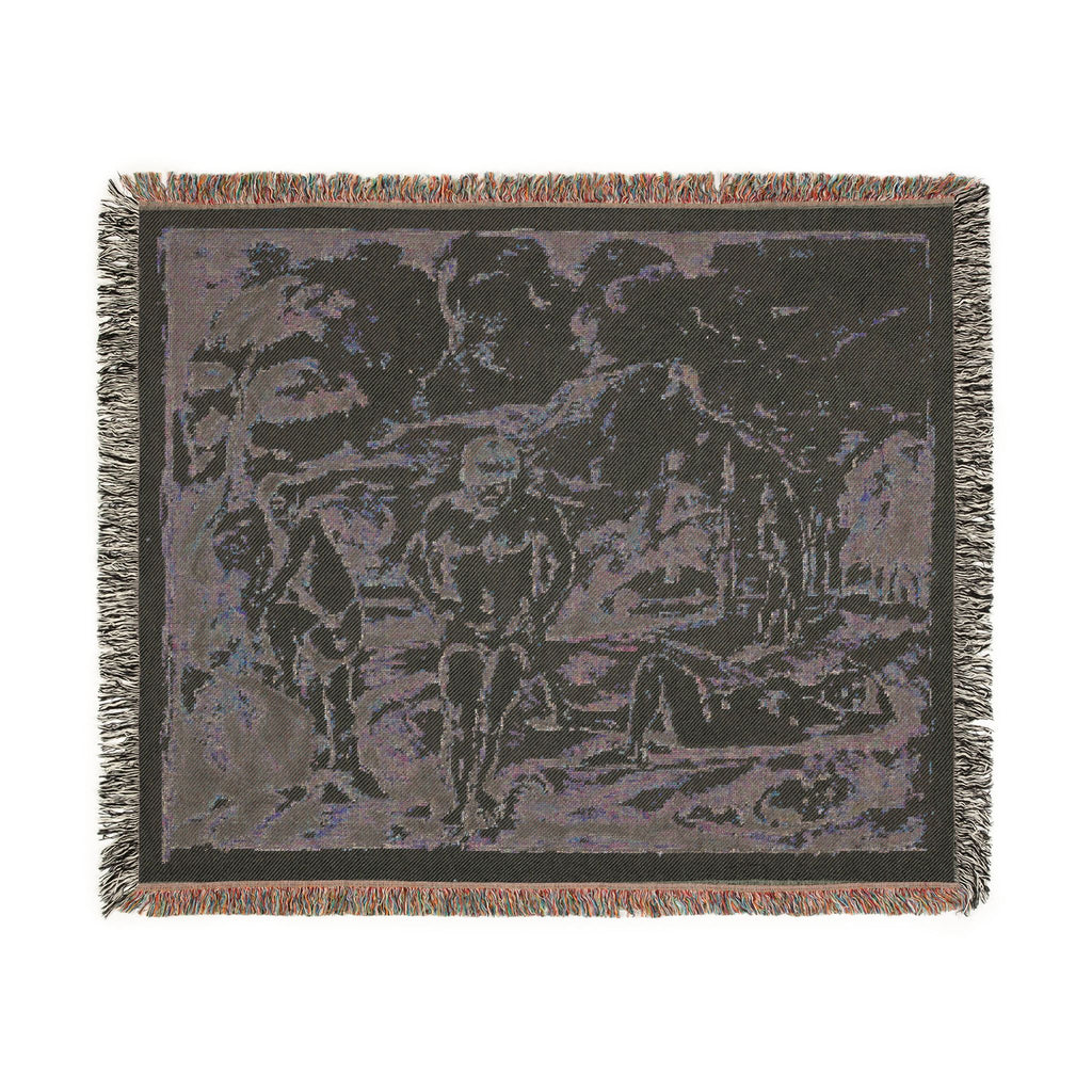 Paul Cezanne - Large Bathers | Woven Tapestry Blanket