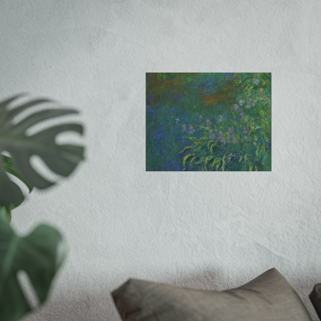 Claude Monet - Irises | Fine Art Poster