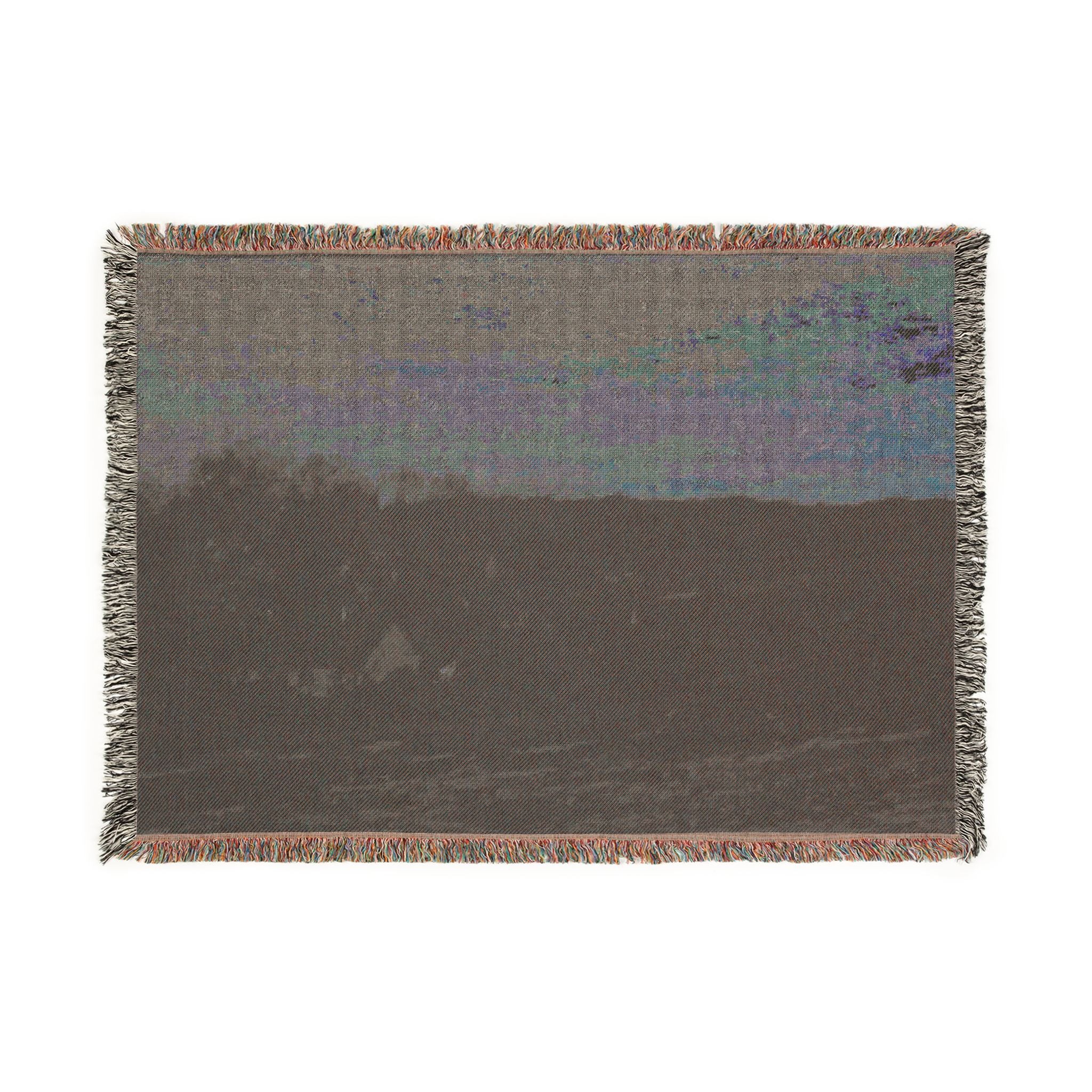 Charles François Daubigny - House of Mère Bazot | Woven Tapestry Blanket