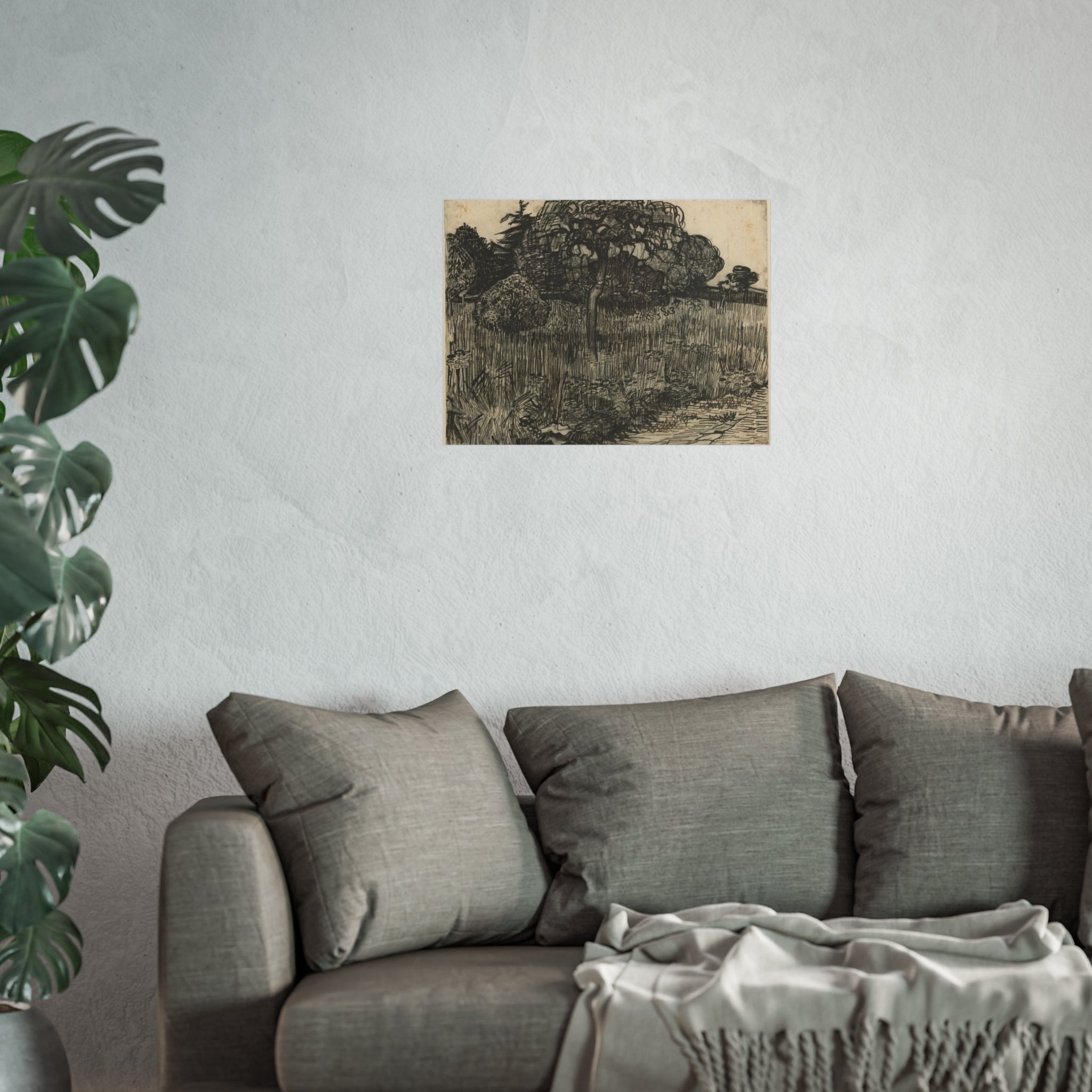 Vincent van Gogh - Weeping Tree | Fine Art Poster