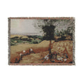 Pieter Bruegel the Elder- The Harvesters - Google Art Project | Woven Tapestry Blanket