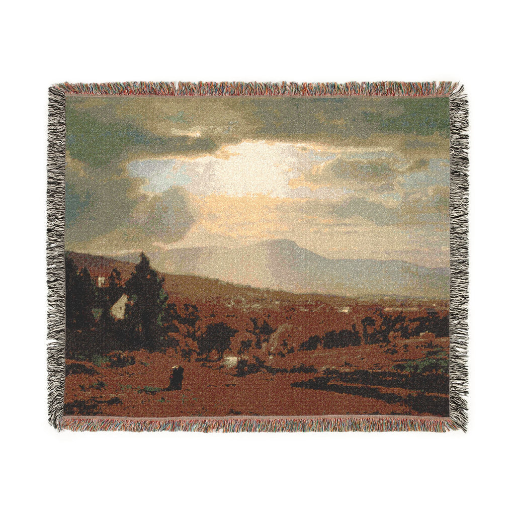 George Inness - Catskill Mountains | Woven Tapestry Blanket