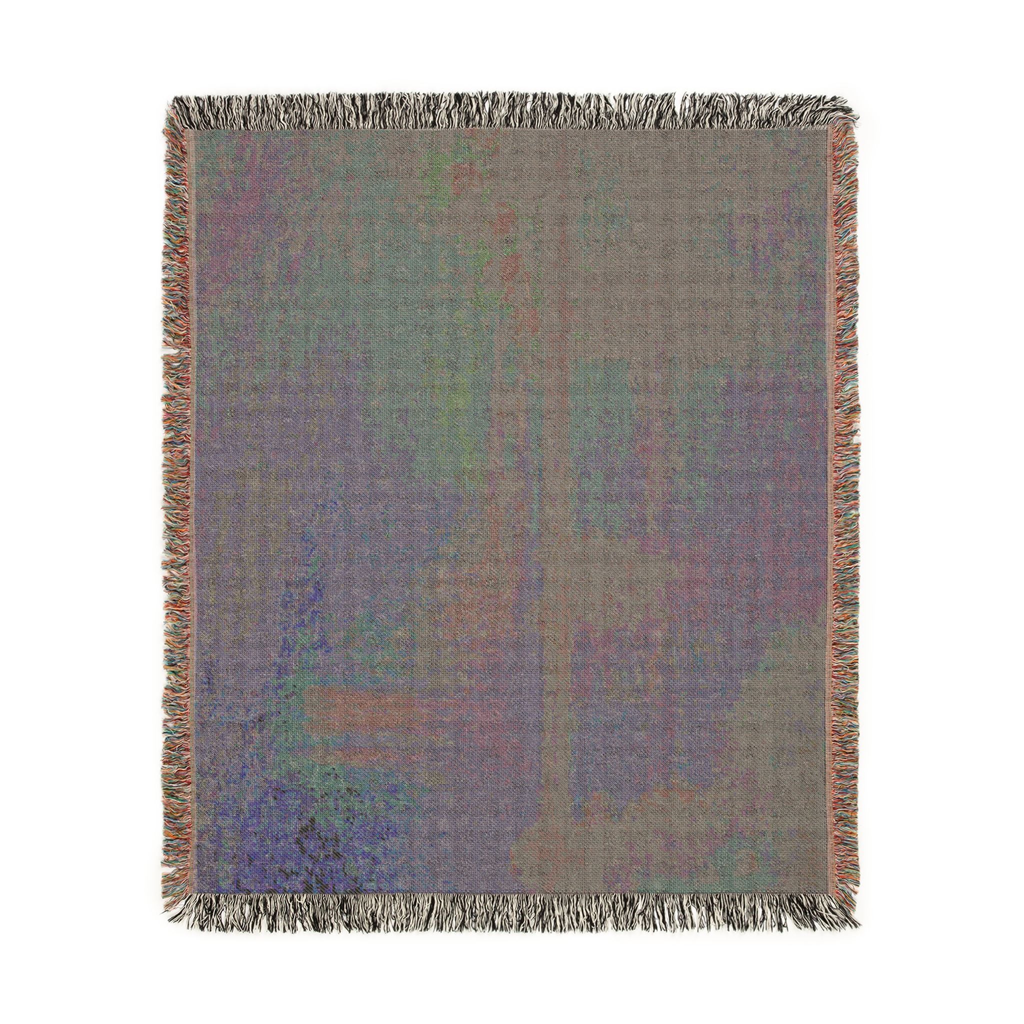 Claude Monet - Charing Cross Bridge, London | Woven Tapestry Blanket