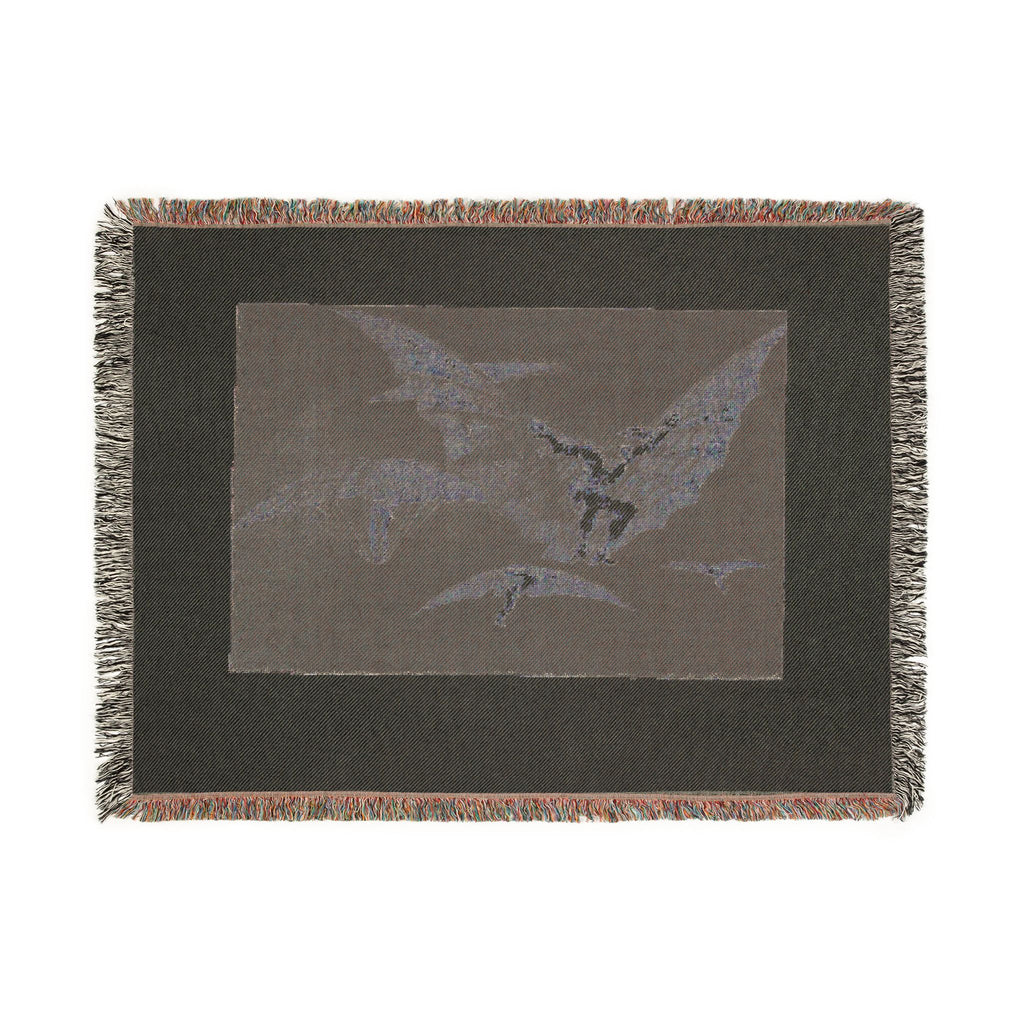 Francisco José de Goya y Lucientes - A Way of Flying, from Disparates, published as plate 13 in Los Proverbios (Proverbs | Woven Tapestry Blanket