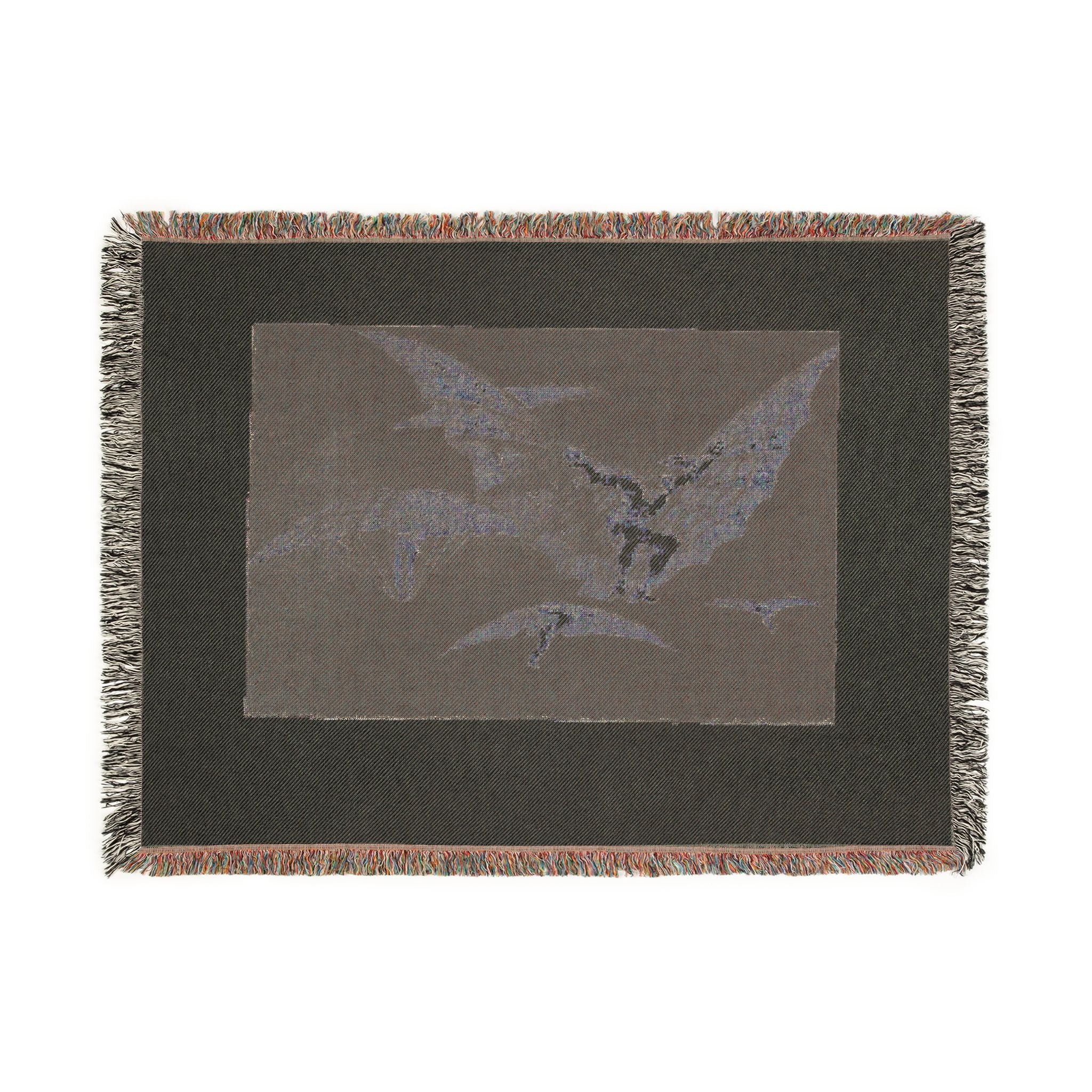 Francisco José de Goya y Lucientes - A Way of Flying, from Disparates, published as plate 13 in Los Proverbios (Proverbs | Woven Tapestry Blanket