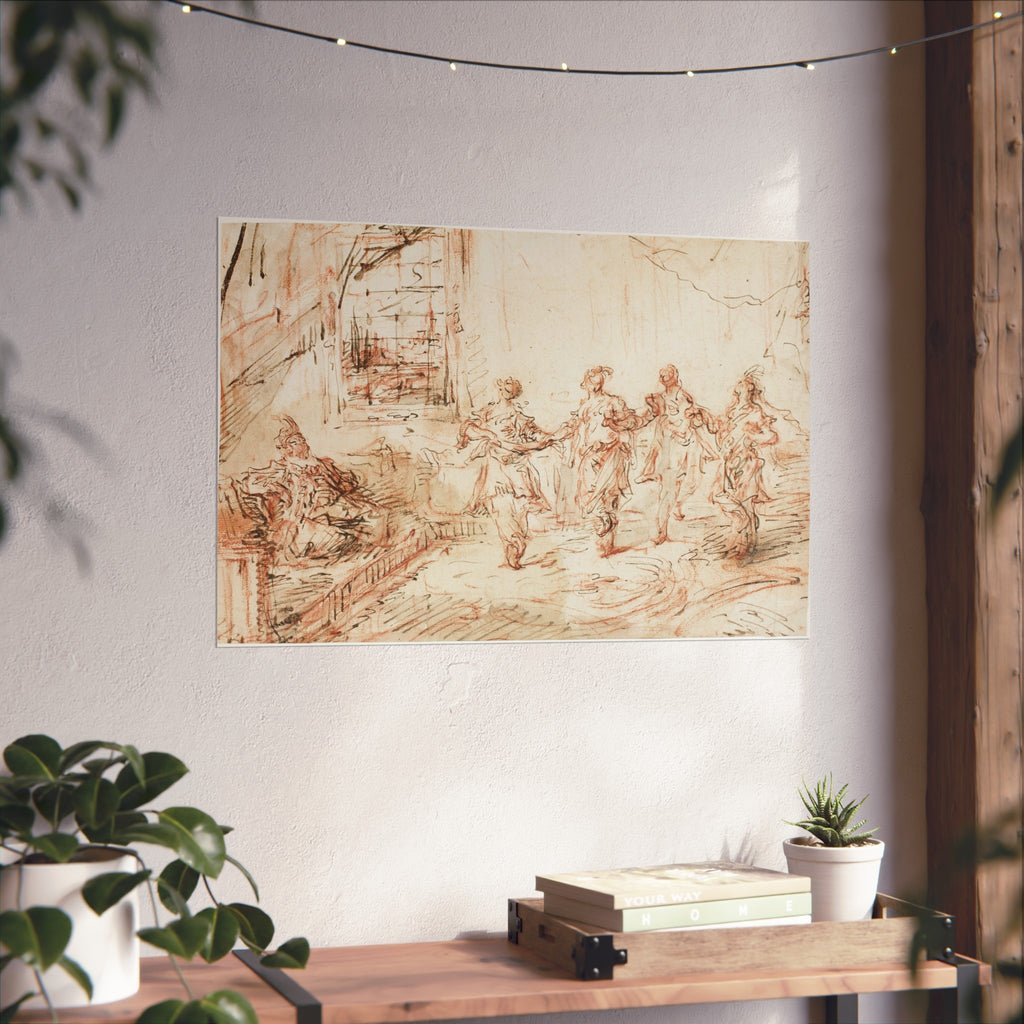 Francesco Guardi - Harem Scene | Fine Art Poster