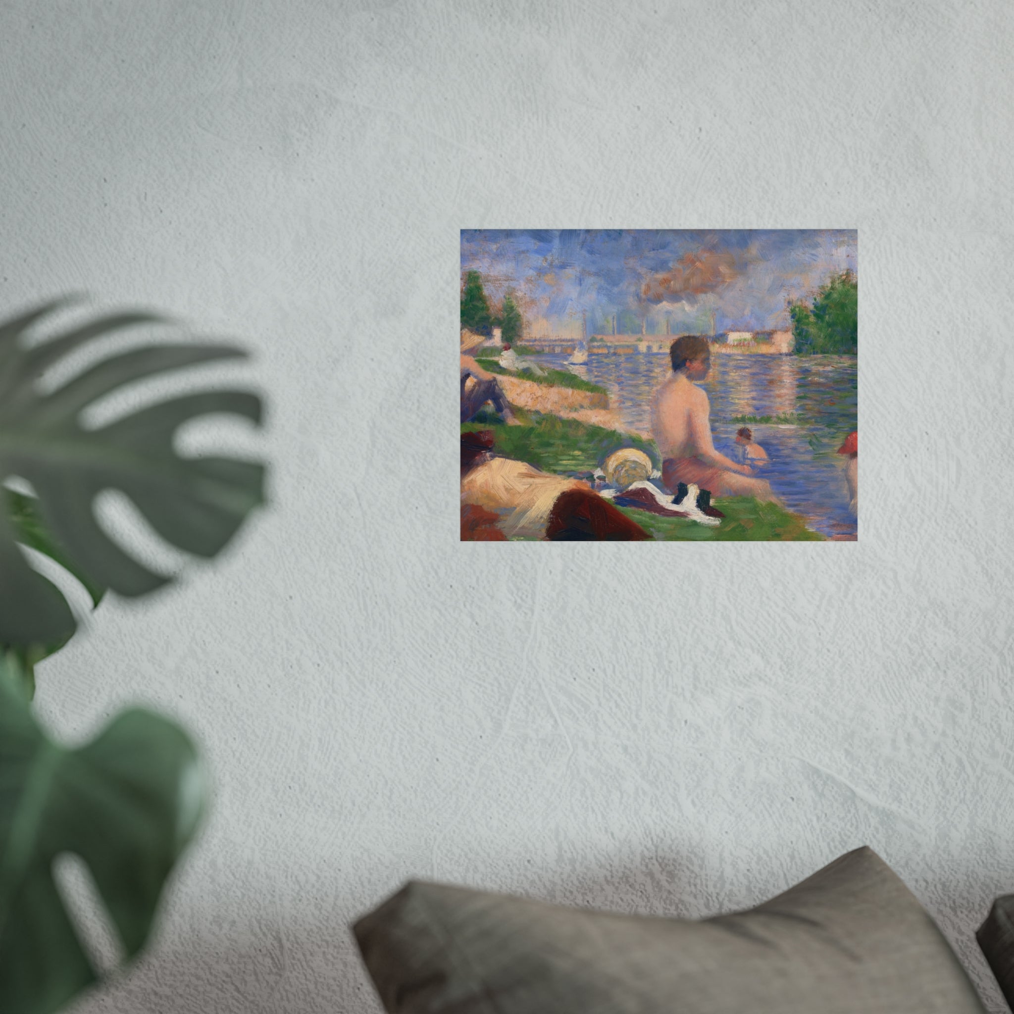 Georges Seurat - Final Study for Bathers at Asnières | Fine Art Poster