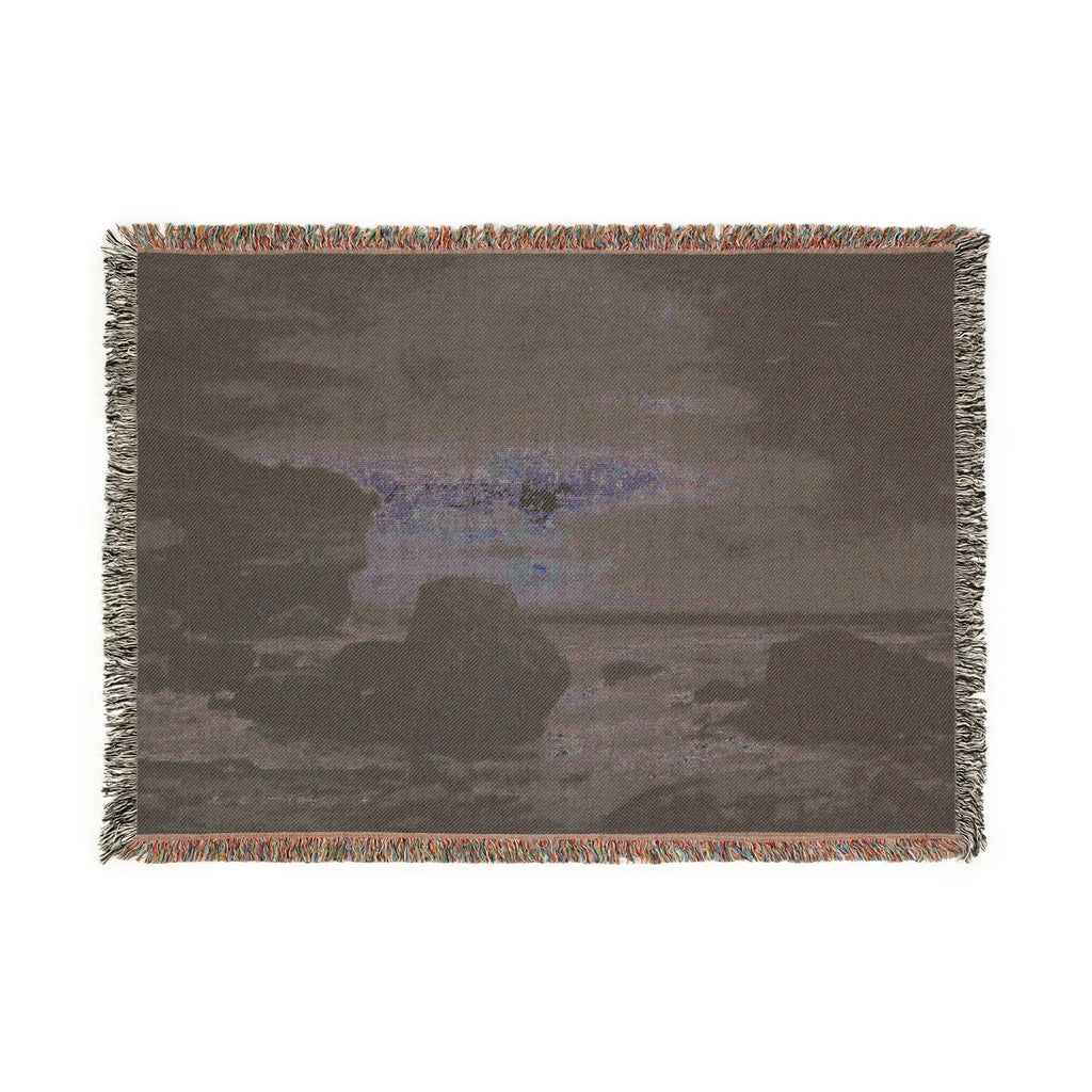 George Inness - A Marine | Woven Tapestry Blanket