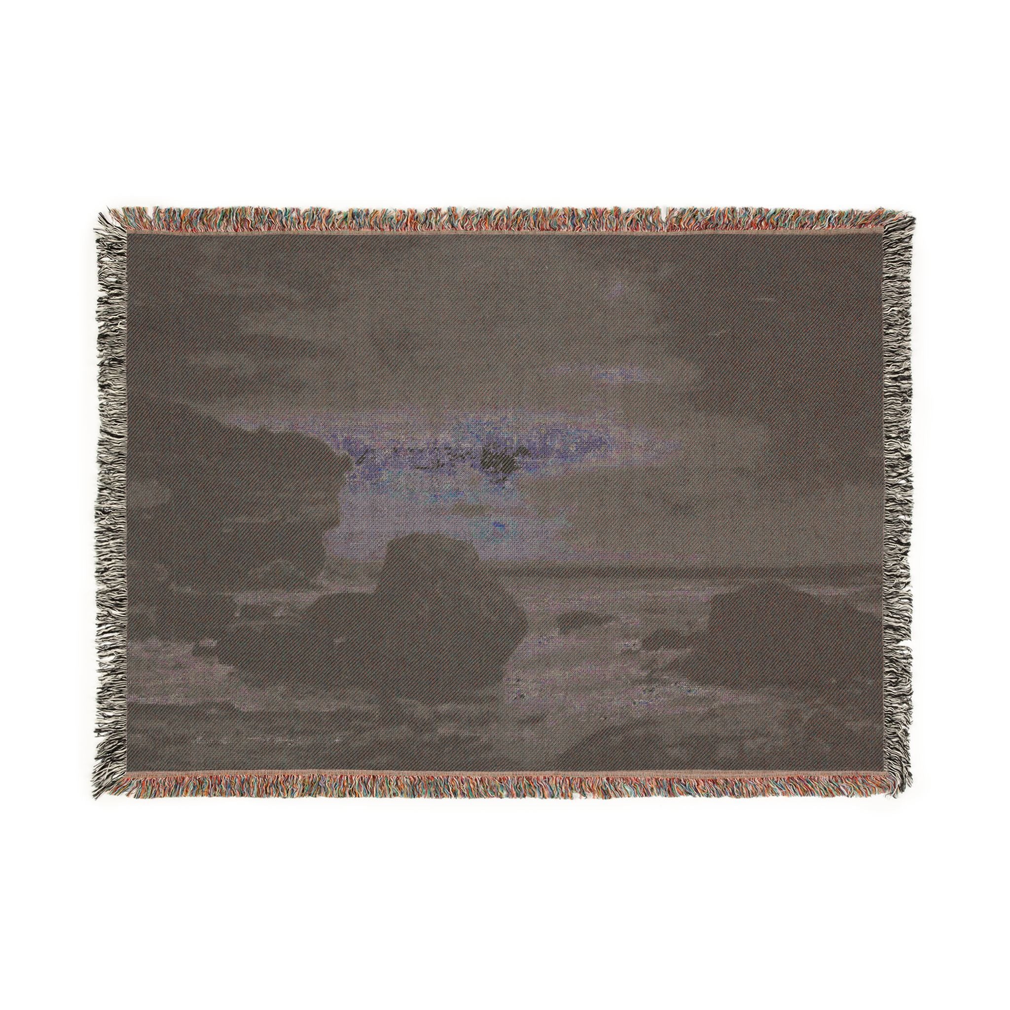 George Inness - A Marine | Woven Tapestry Blanket