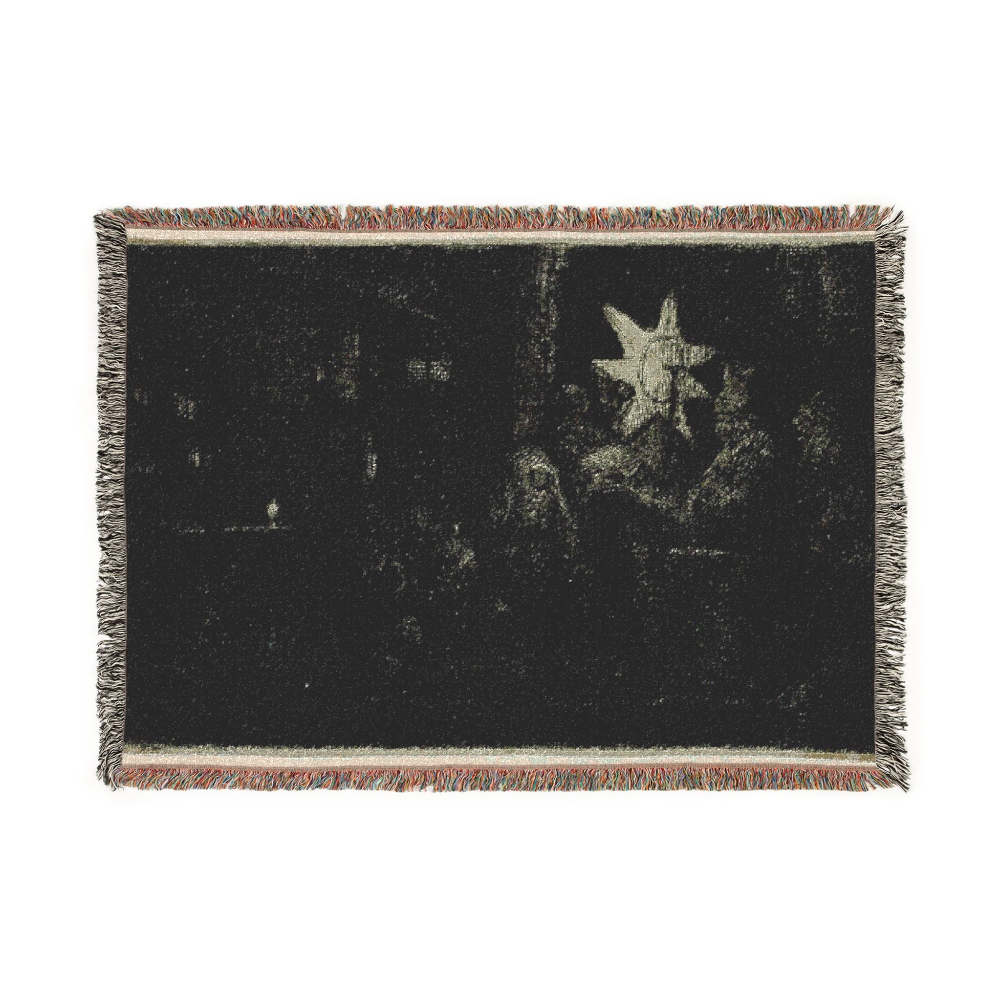 Rembrandt van Rijn - The Star of the Kings A Night Piece | Woven Tapestry Blanket