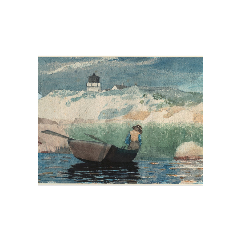 Winslow Homer - Boy in Boat, Gloucester | Fine Art Poster