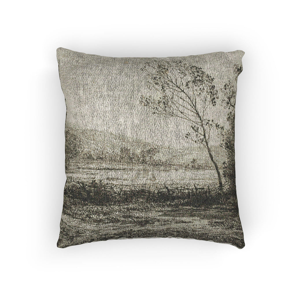 Charles François Daubigny - Autumn | Woven Pillow