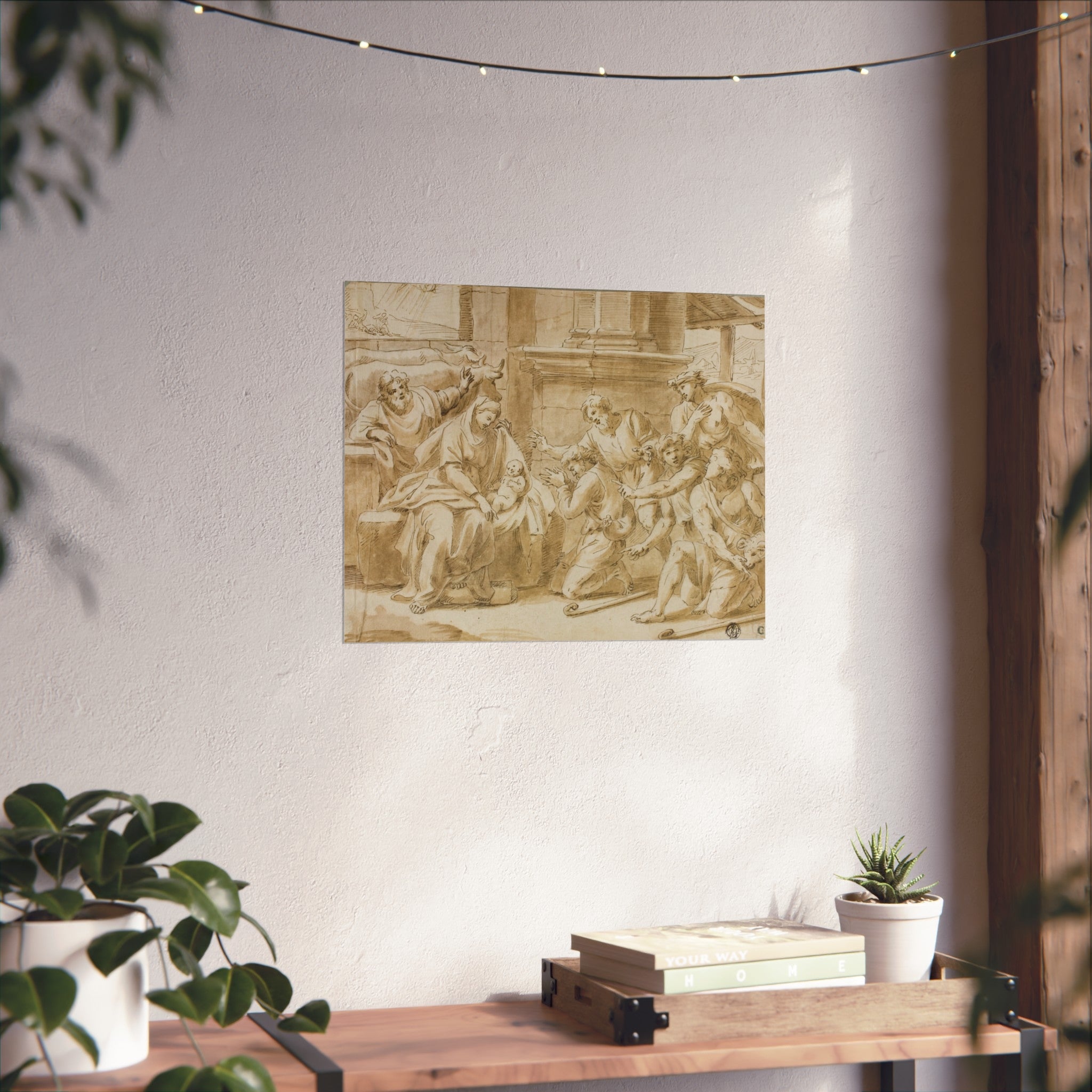 Nicolas Poussin - Adoration of the Shepherds | Fine Art Poster