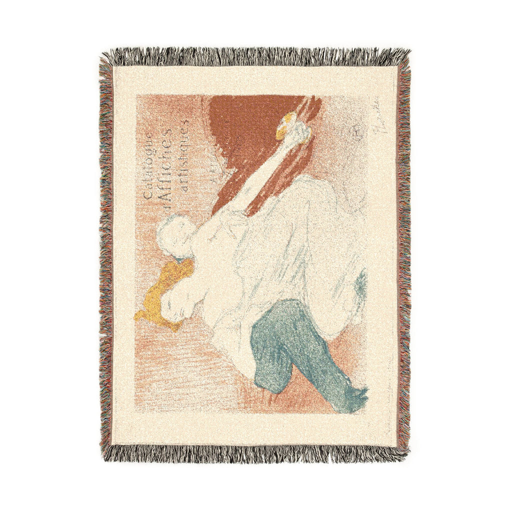 Henri de Toulouse-Lautrec - Debauchery (second plate) | Woven Tapestry Blanket