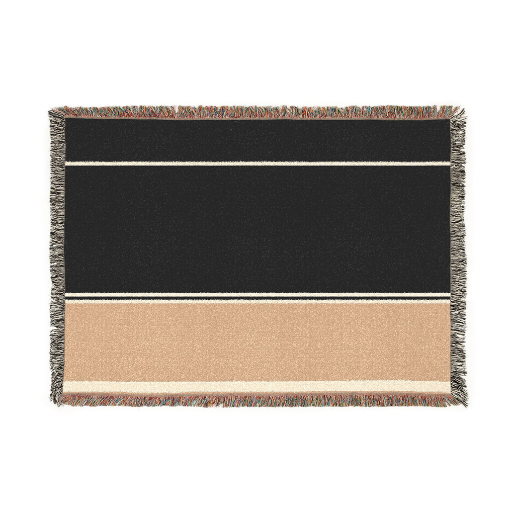 Ember Throw — Ink · Honey · Warm White