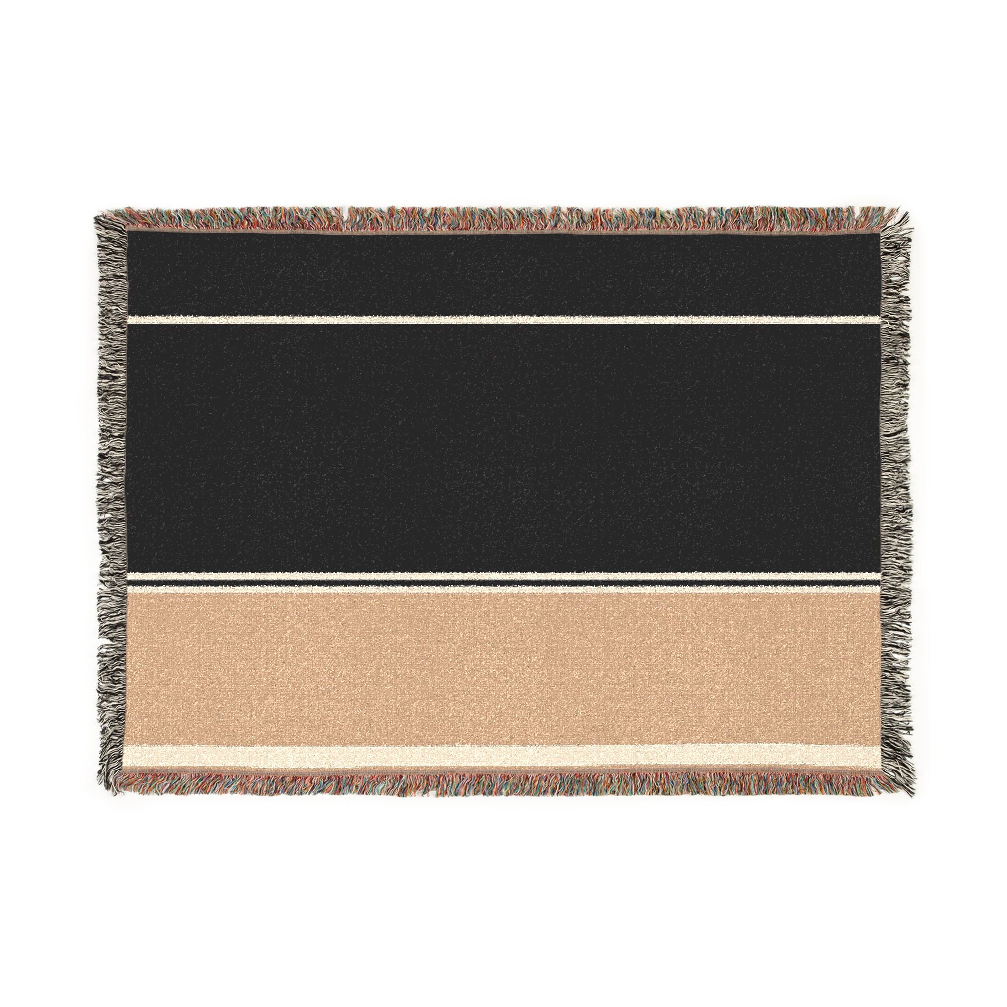 Ember Throw — Ink · Honey · Warm White