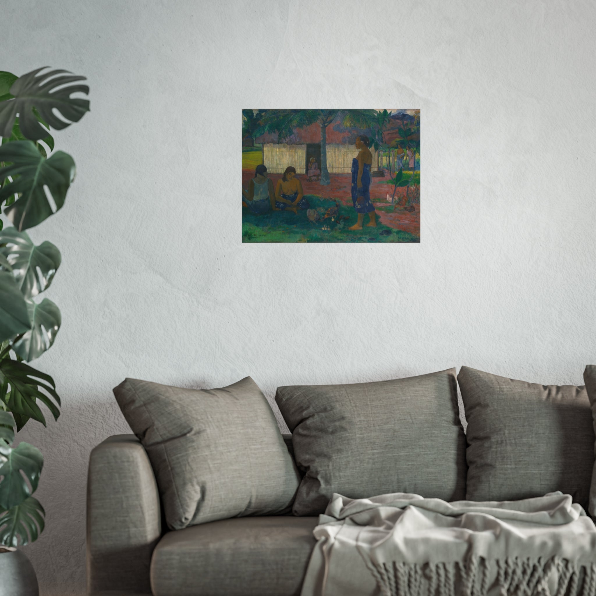 Paul Gauguin - No te aha oe riri (Why Are You Angry ) | Fine Art Poster