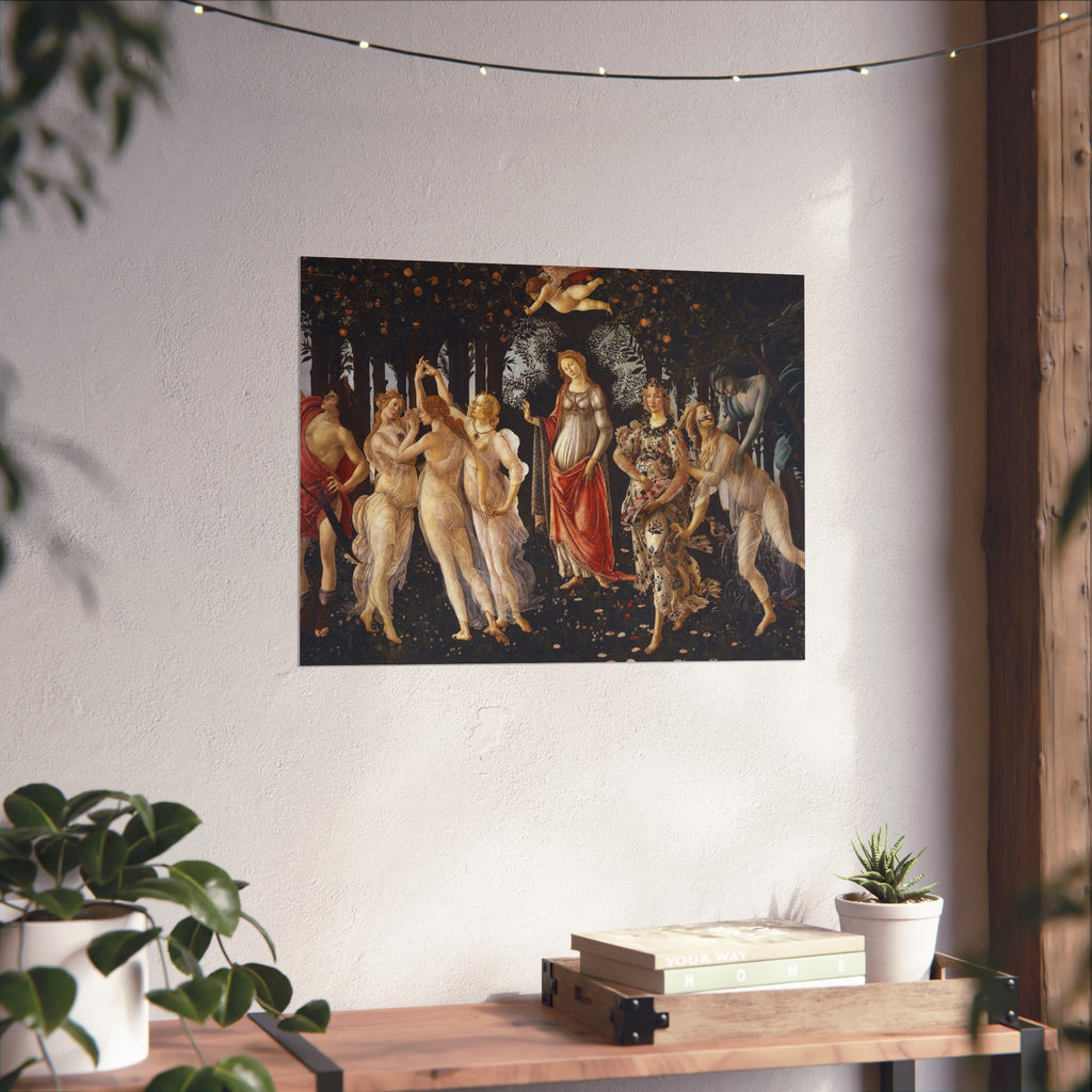 Botticelli-primavera | Fine Art Poster