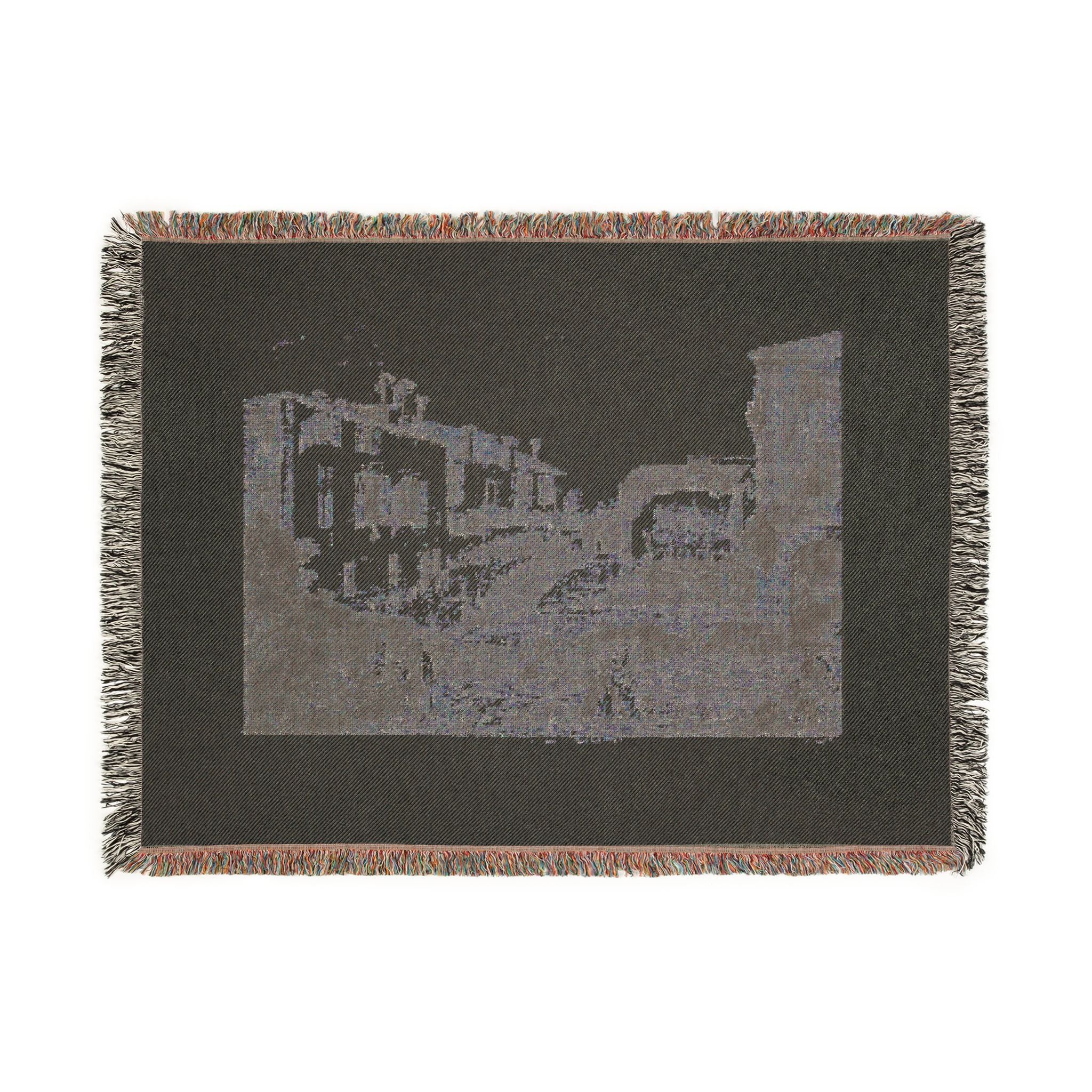 Canaletto - Le Porte Del Dolo, from Vedute | Woven Tapestry Blanket