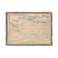 Paul Cezanne - Montagne Sainte-Victoire (The Arc Valley) | Woven Tapestry Blanket