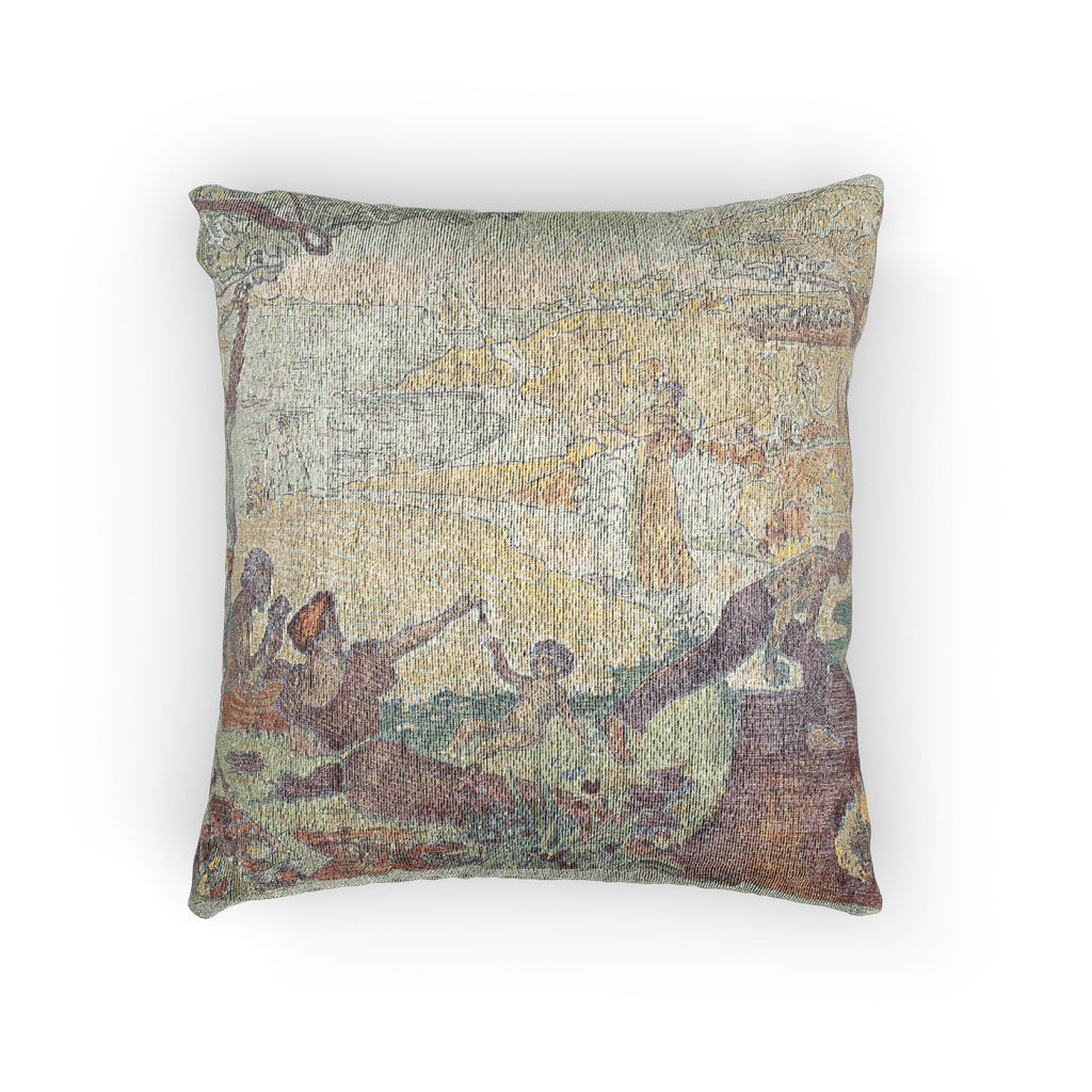 Paul Signac - In Times of Harmony | Woven Pillow