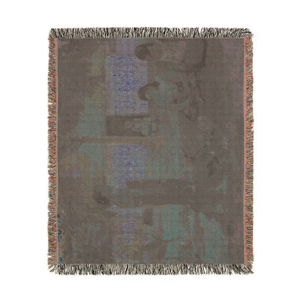 Paul Gauguin - No te aha oe riri (Why Are You Angry ) | Woven Tapestry Blanket