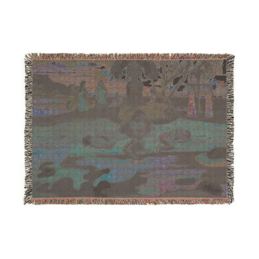 Paul Gauguin - Mahana no atua (Day of the God) | Woven Tapestry Blanket
