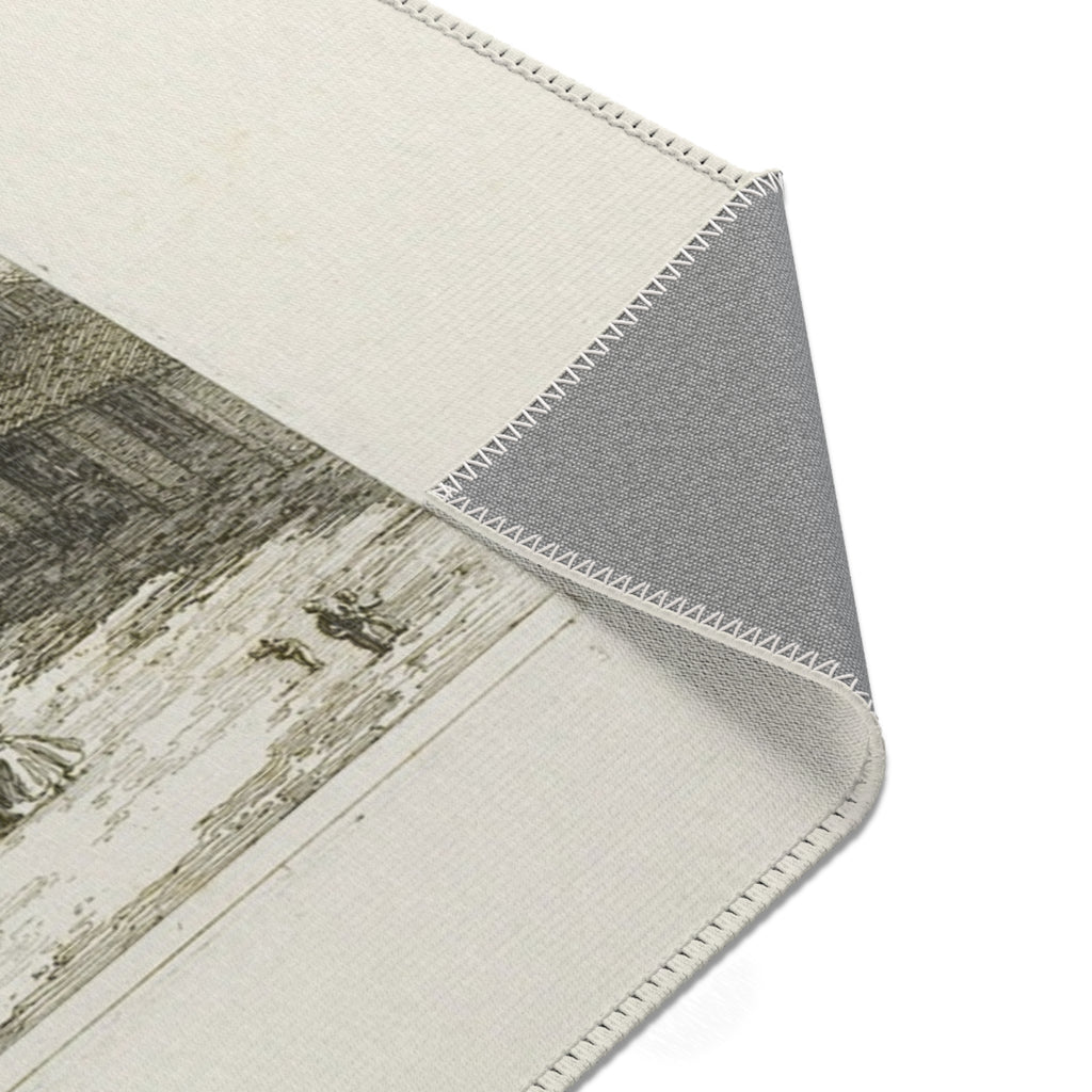 Canaletto - Mestre, from Vedute | Area Rug