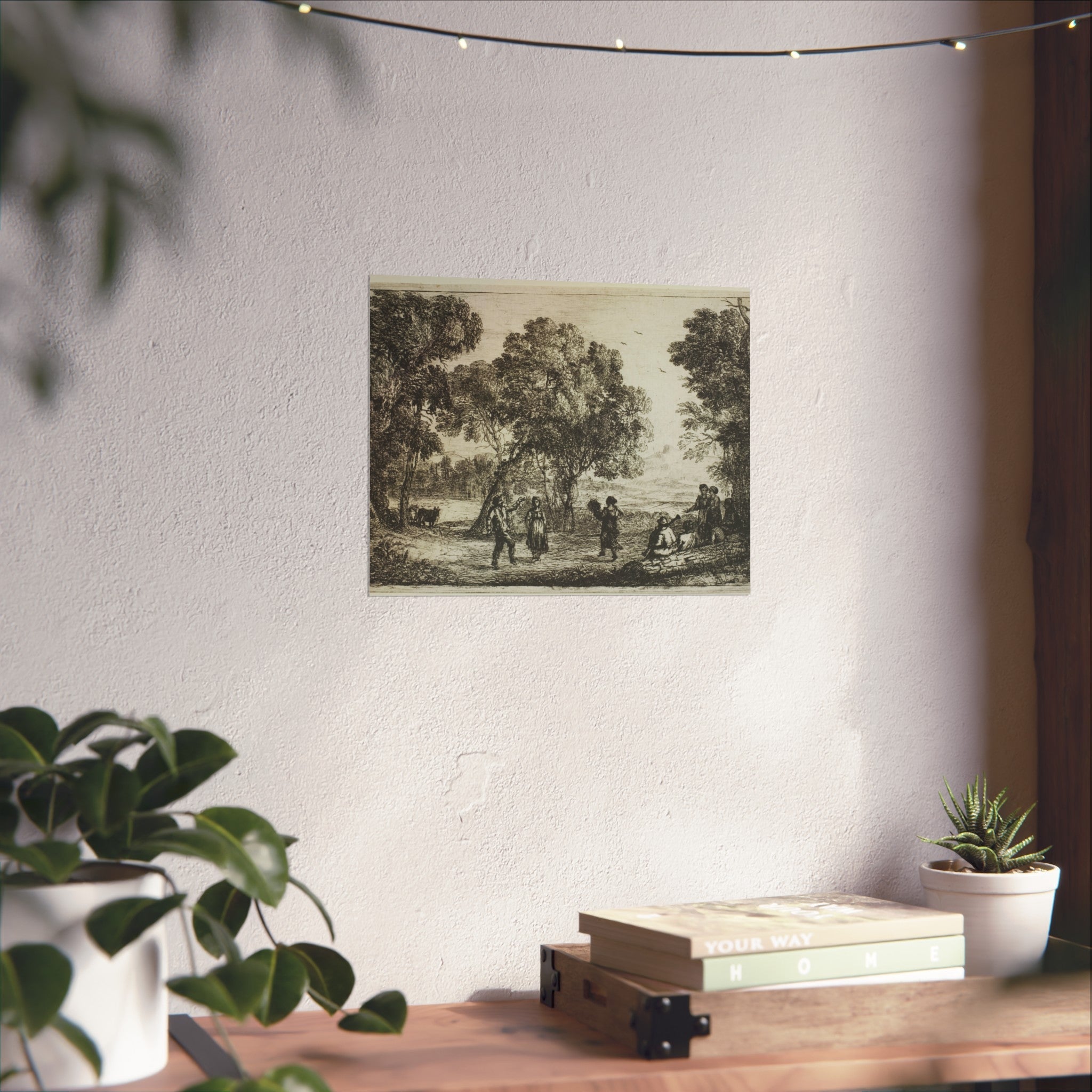 Claude Lorrain - The Country Dance | Fine Art Poster