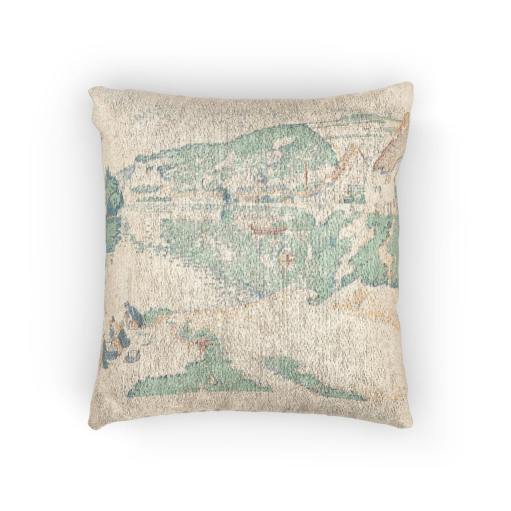 Paul Signac - The Andelys | Woven Pillow