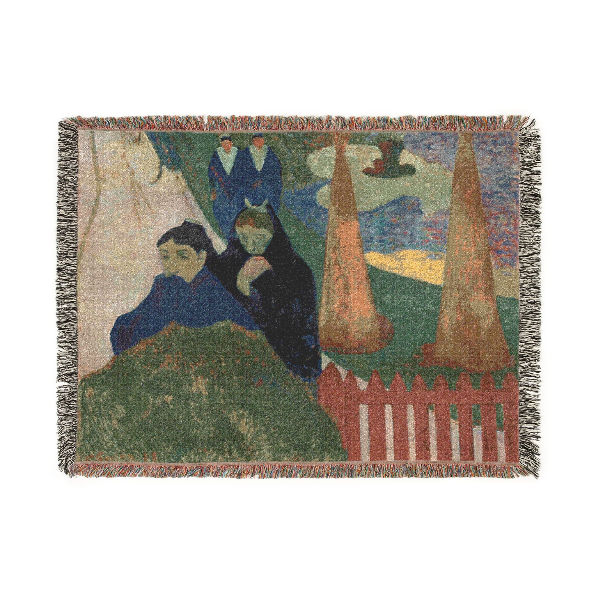 Paul Gauguin - Arlésiennes (Mistral) | Woven Tapestry Blanket