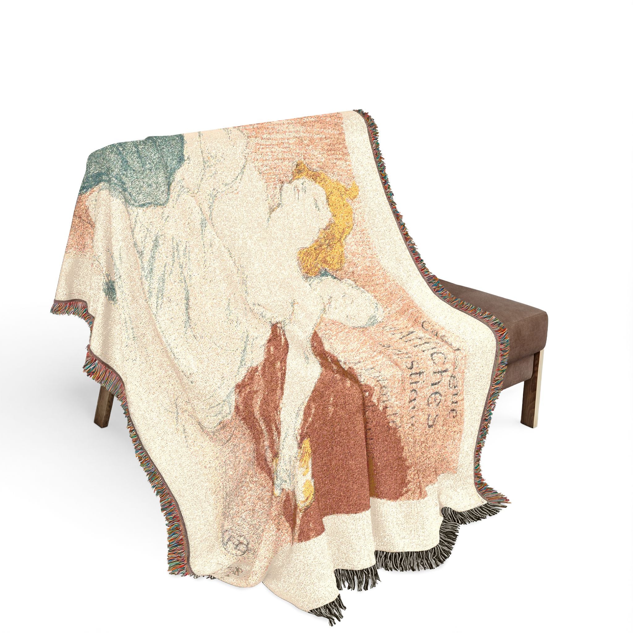 Debauchery Henri de Toulouse-Lautrec Tapestry Blanket