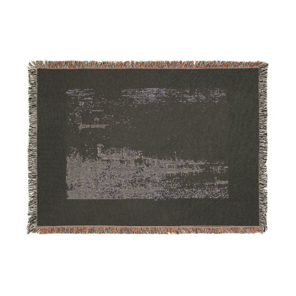 Canaletto - The Tower of Malghera, from Vedute | Woven Tapestry Blanket